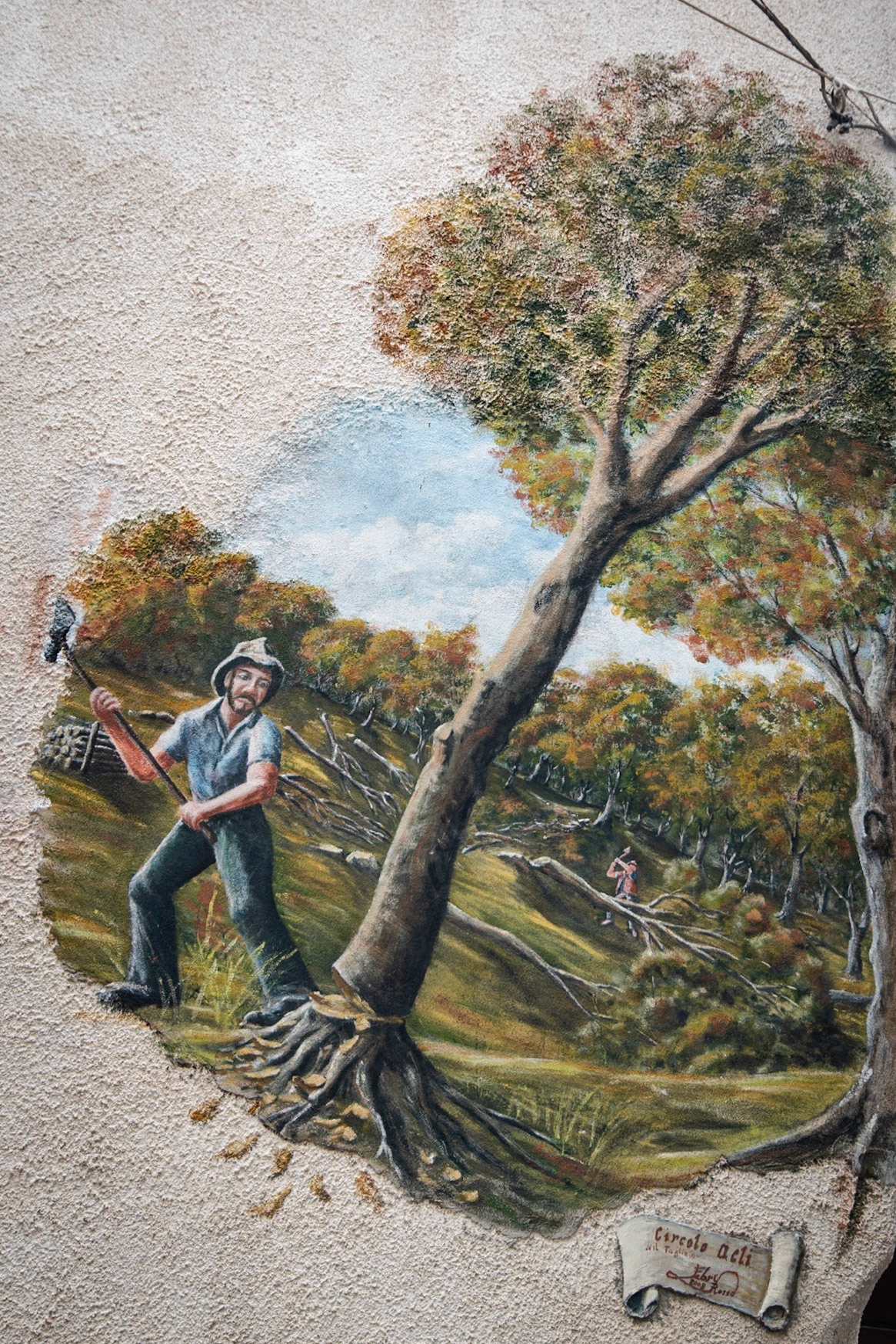 Il villaggio di Prea famoso per i suoi murales.