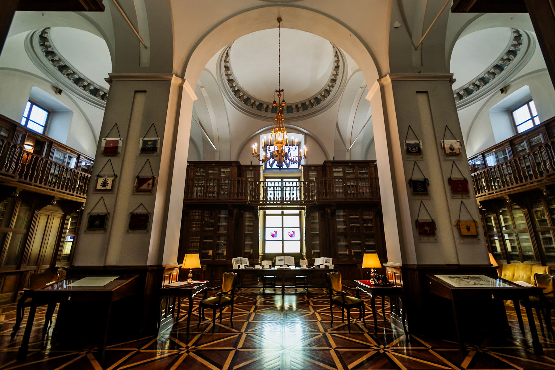 La storica biblioteca