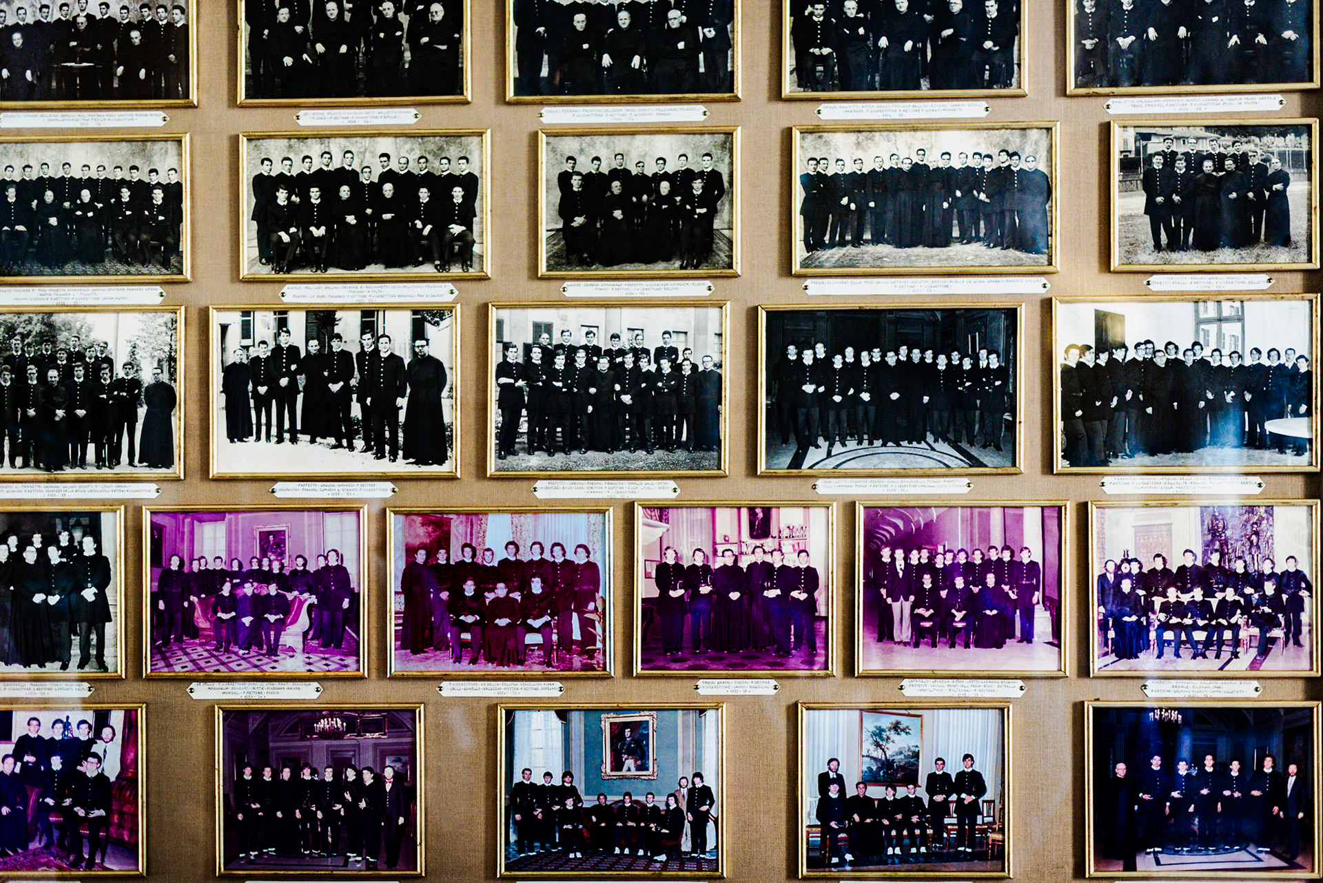 The Royal Carlo Alberto College - last century classrooms.
