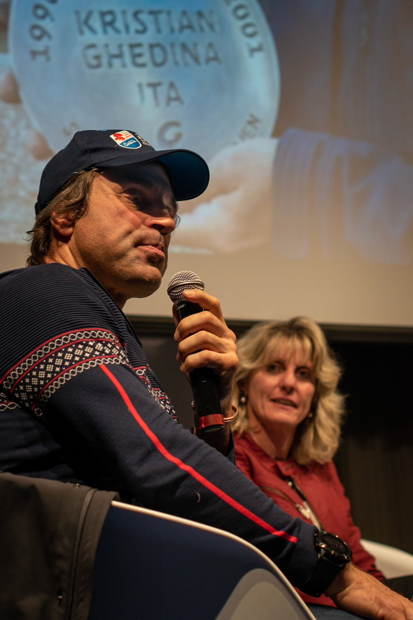 CHRISTIAN GHEDINA AND STEFANIA BELMONDO