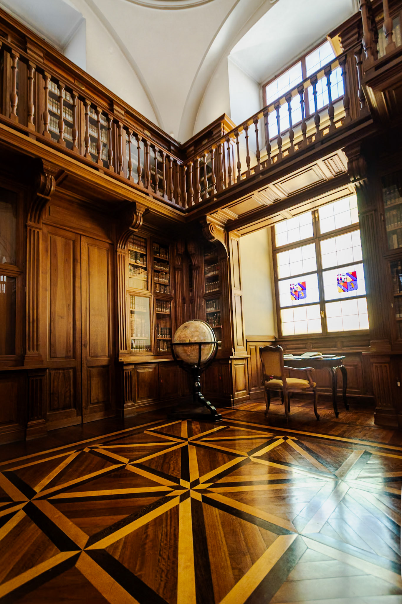 La storica biblioteca