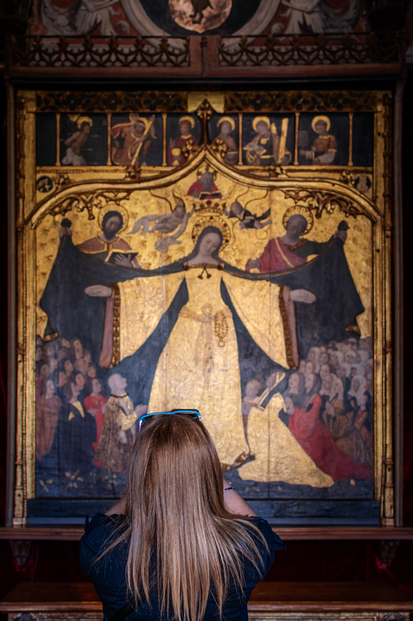 La Madonna della Misericordia di Hans Clemer