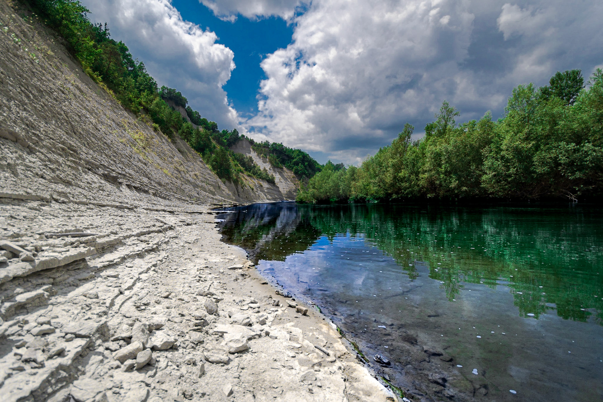 THE CLAVESANA BADLANDS