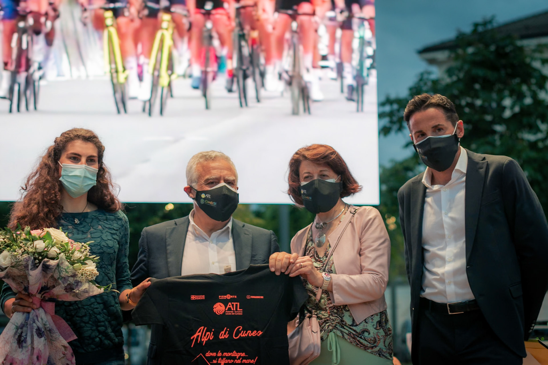 Elisa Balsamo con la direzione ATL Cuneese