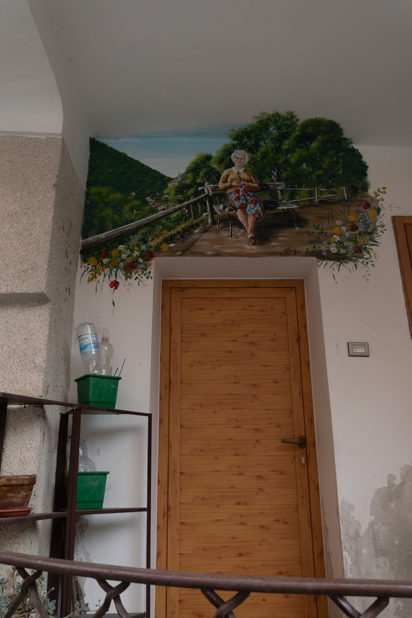 Il villaggio di Prea famoso per i suoi murales.