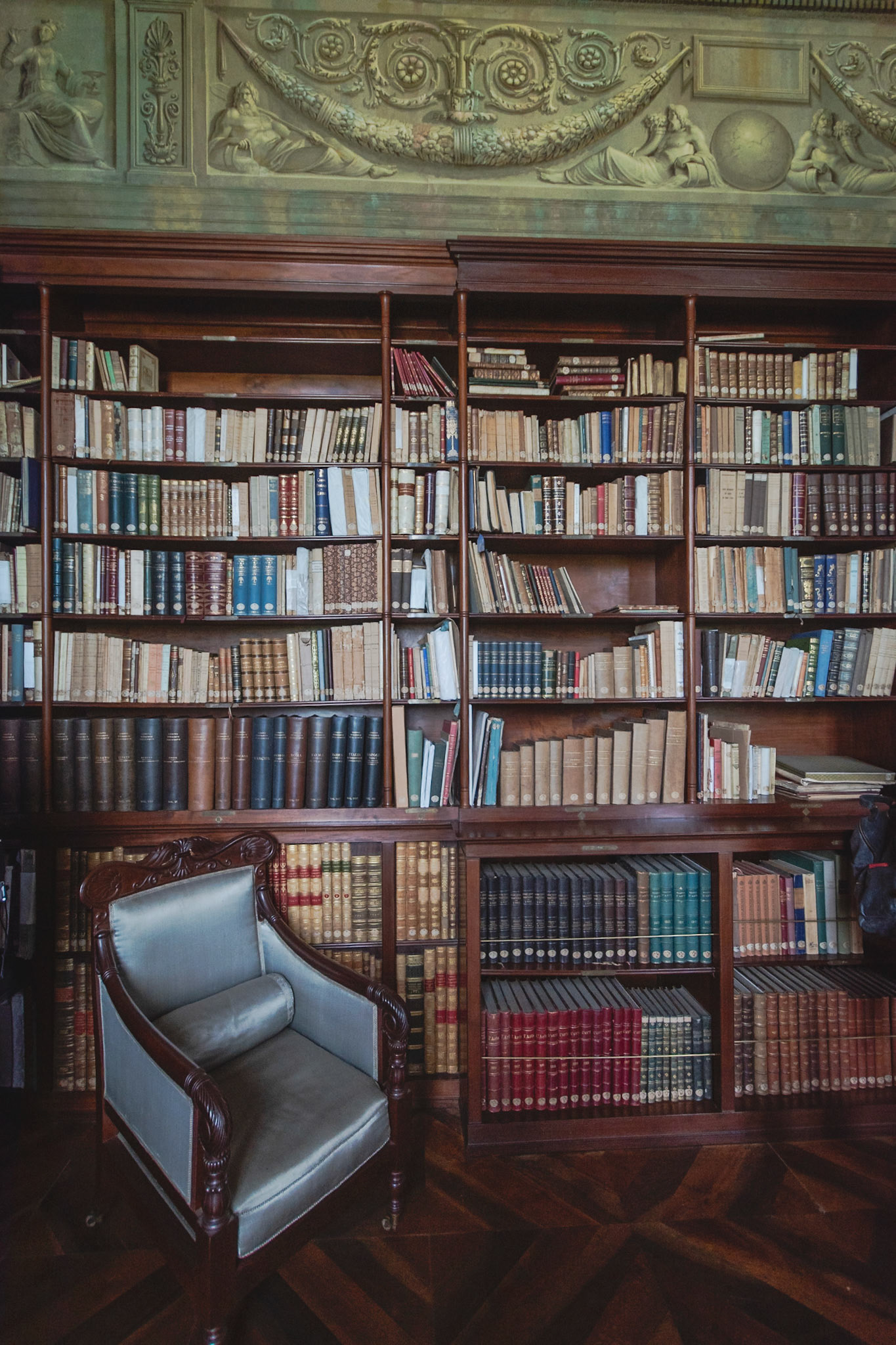 La biblioteca di Carlo Alberto.
