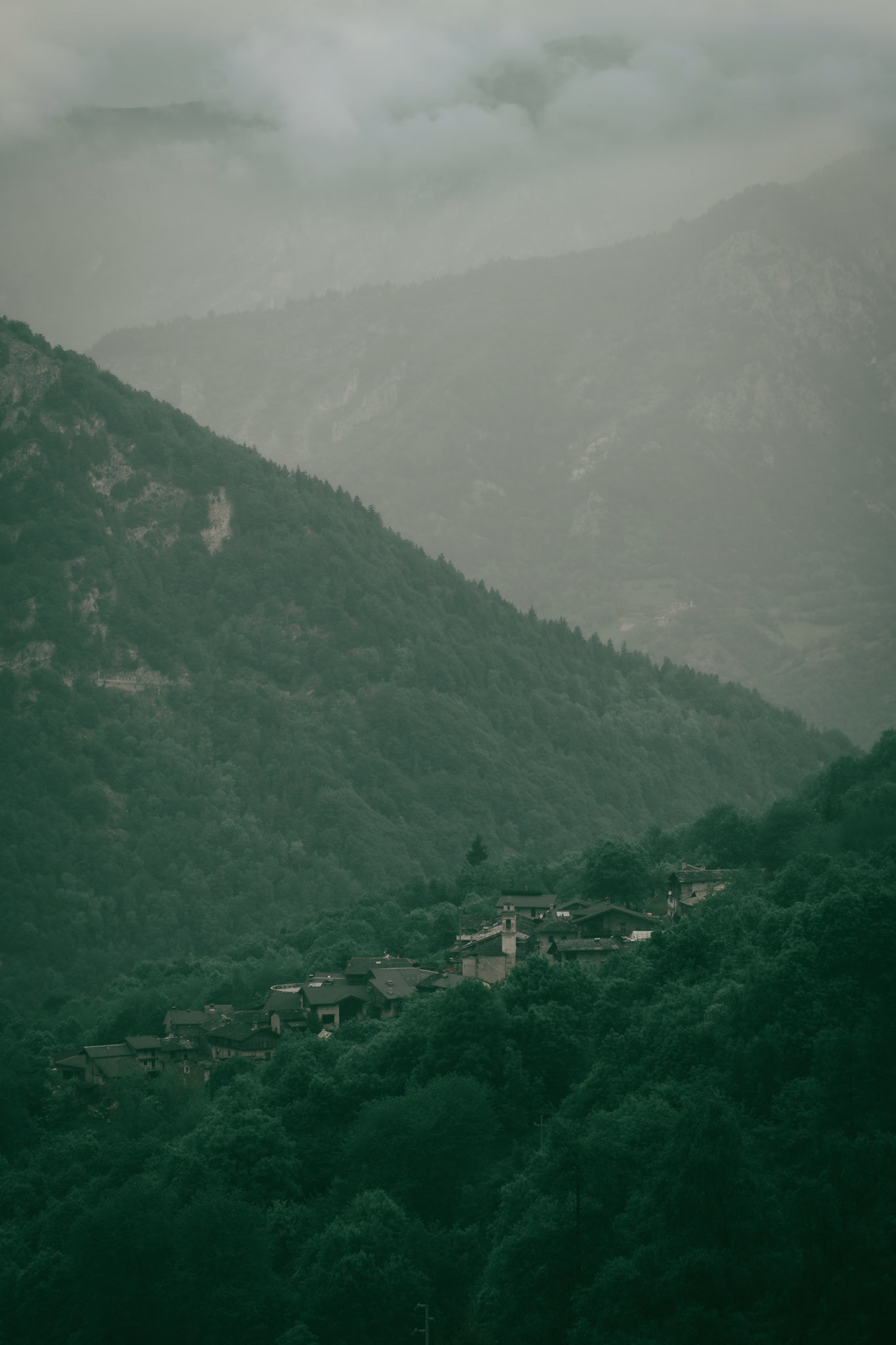 I dintorni di Celle di Macra.