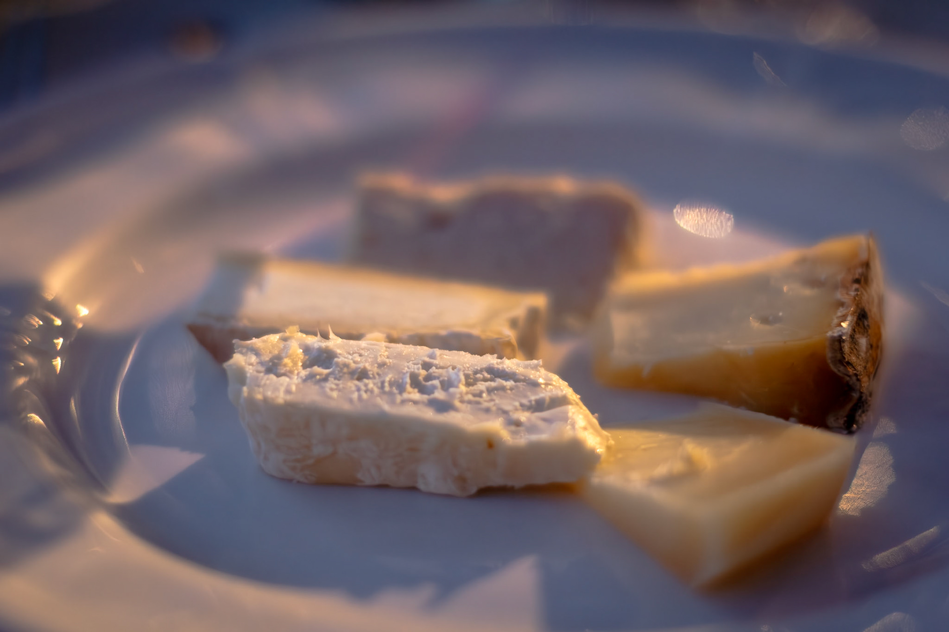Selezione di formaggi di langa.