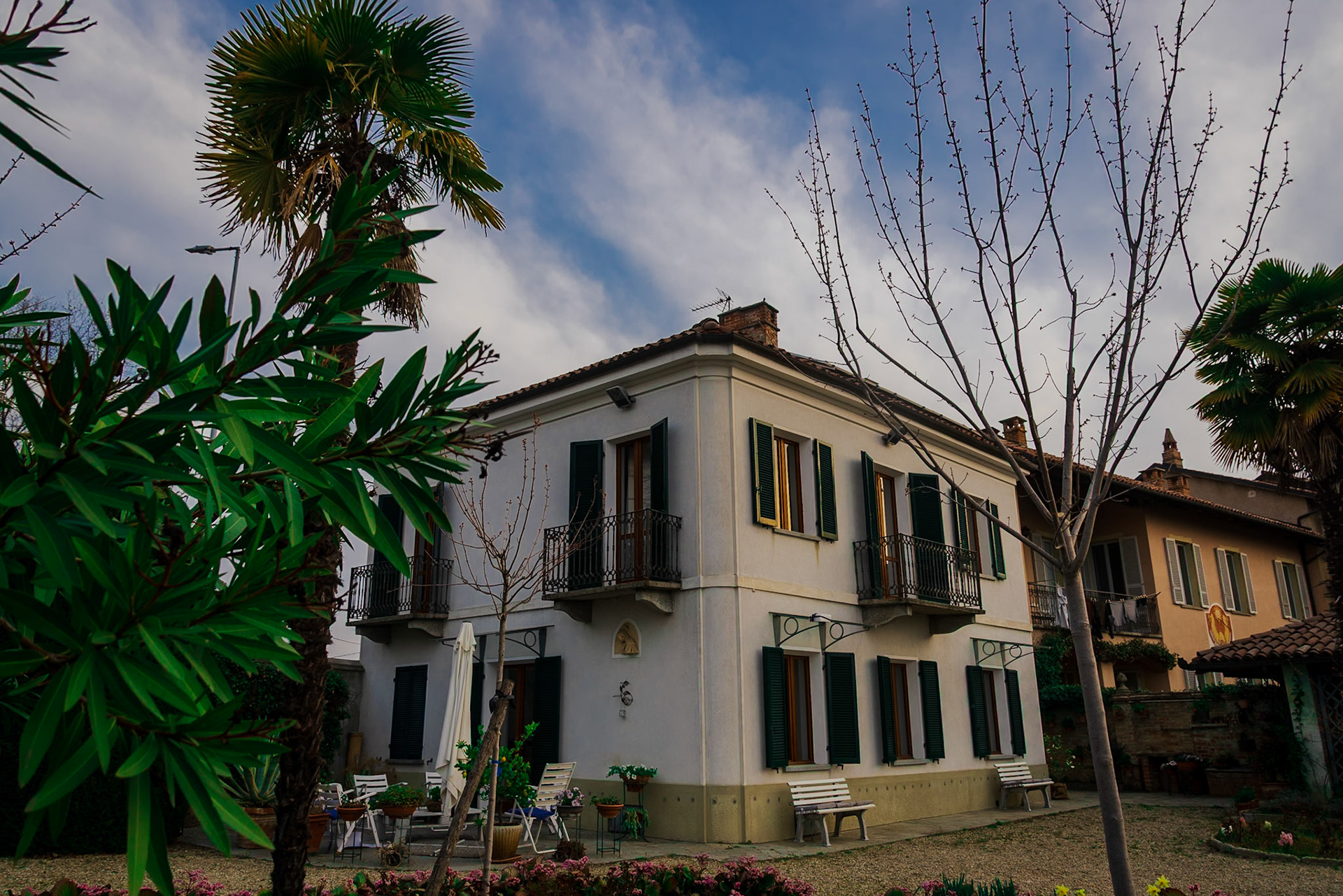 La "casa del sarto" del Re che mi ha ospitato.