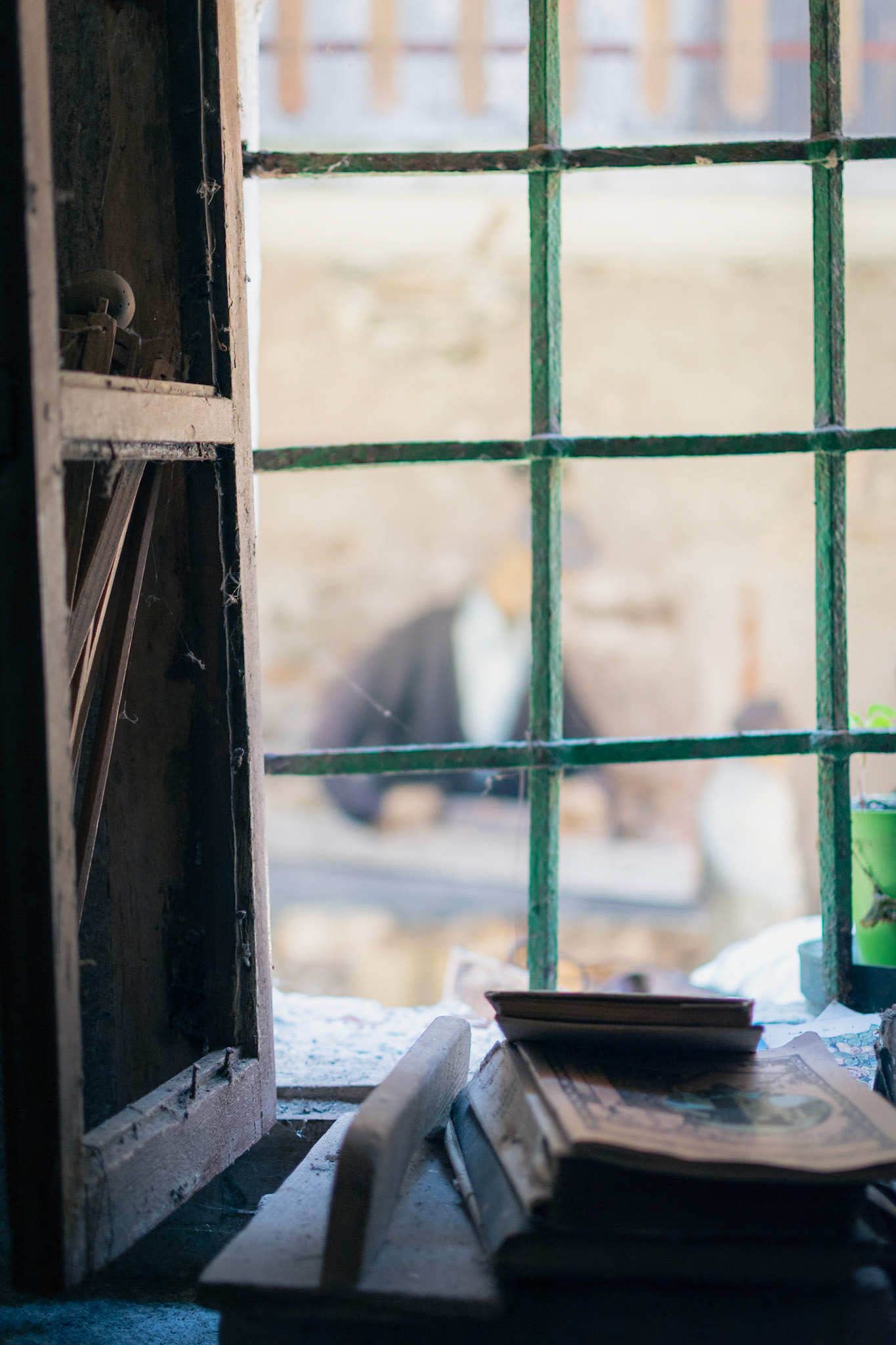 Old windows full of memories.