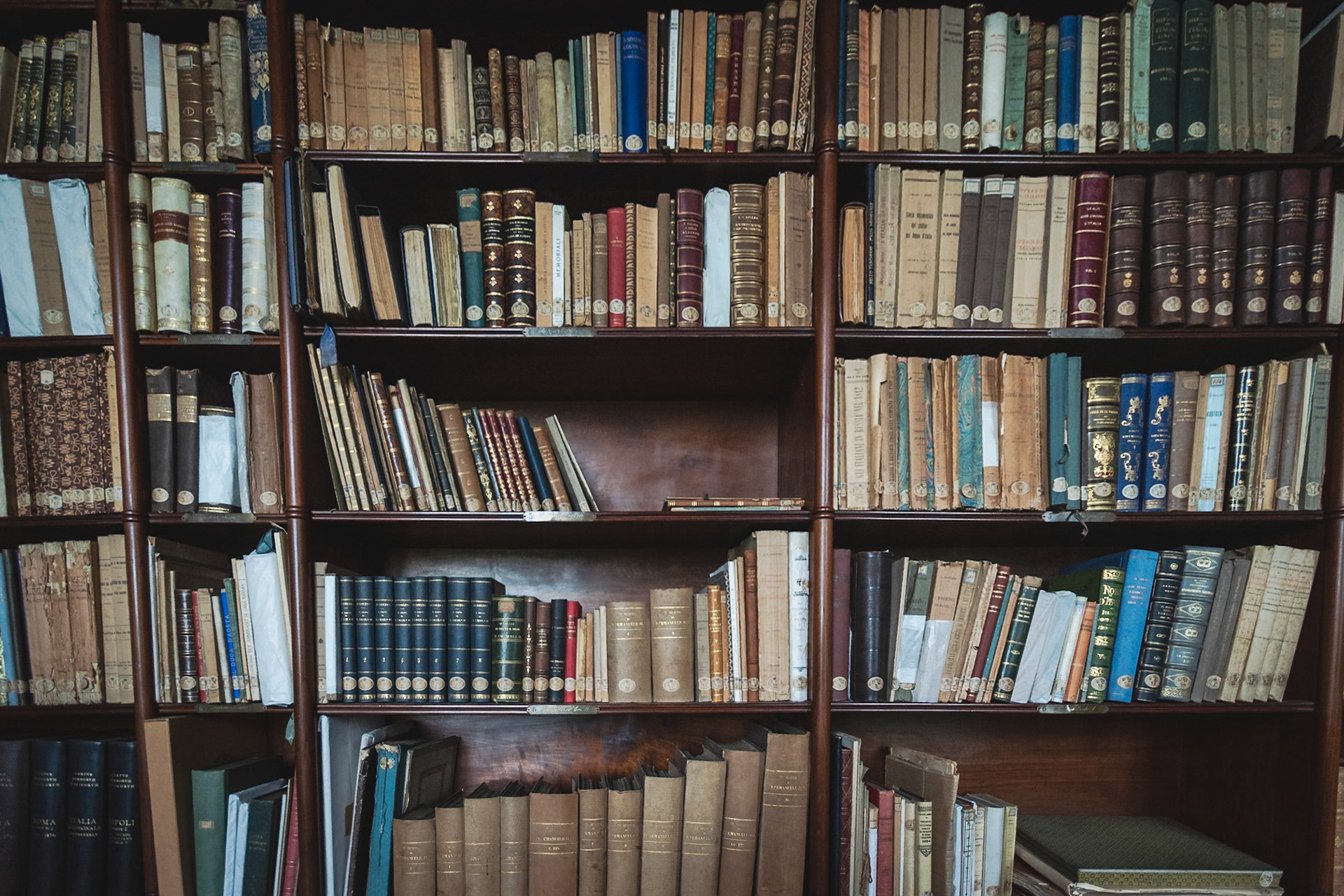 La biblioteca di Carlo Alberto.