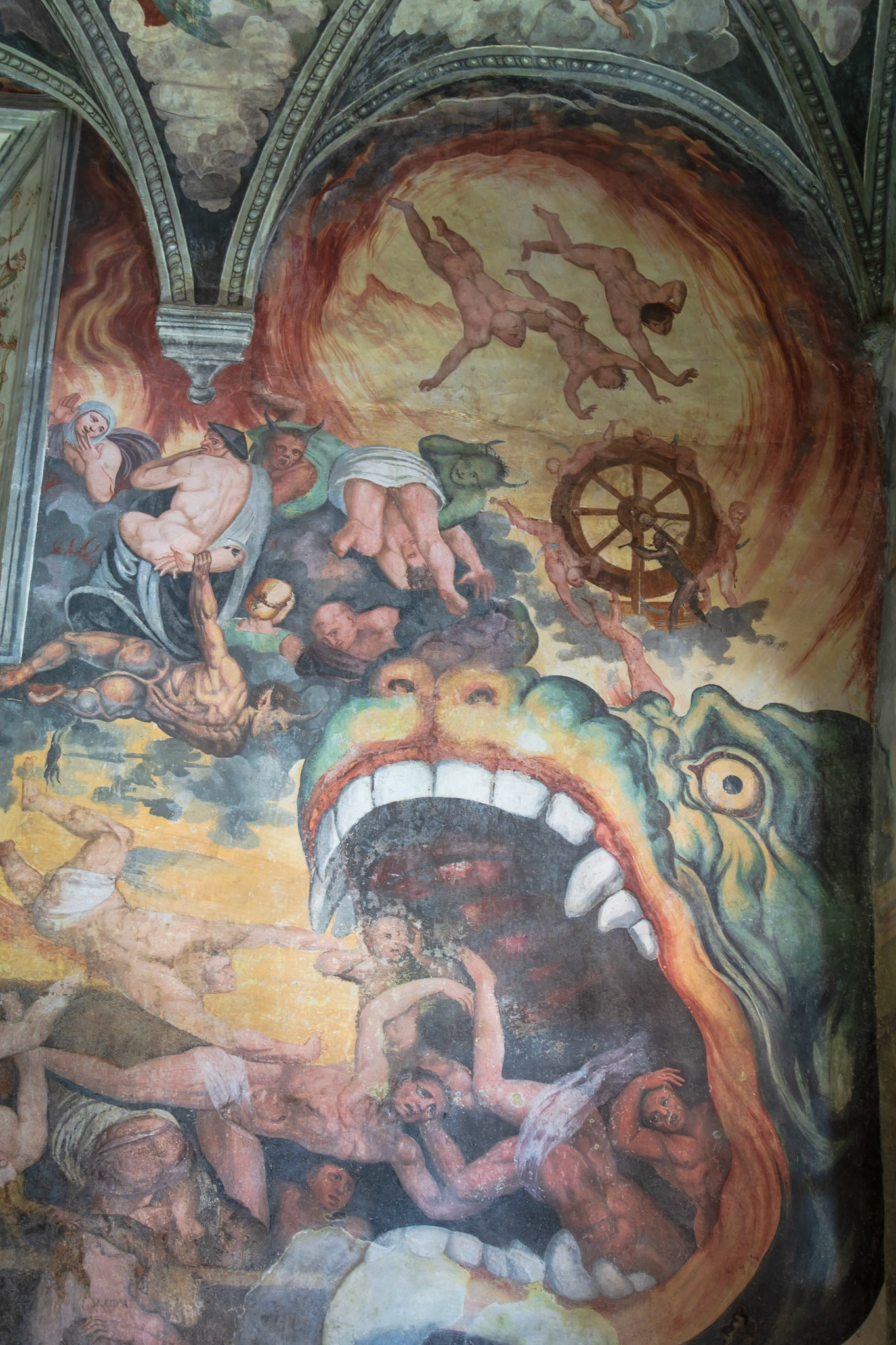 Santuario della Madonna dei Boschi. la "Cappella Sistina".