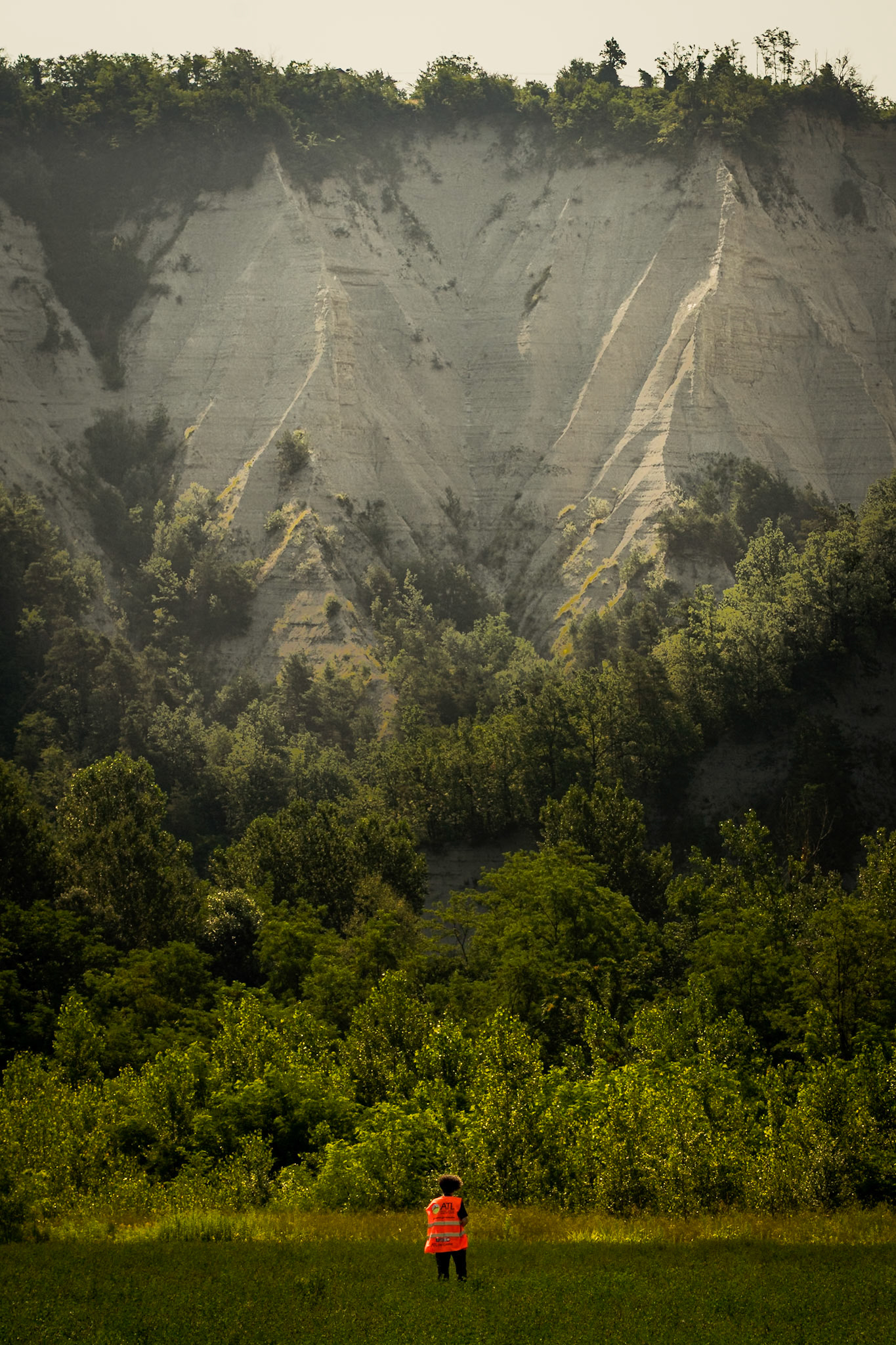 Il territorio dei Calanchi di Clavesana.