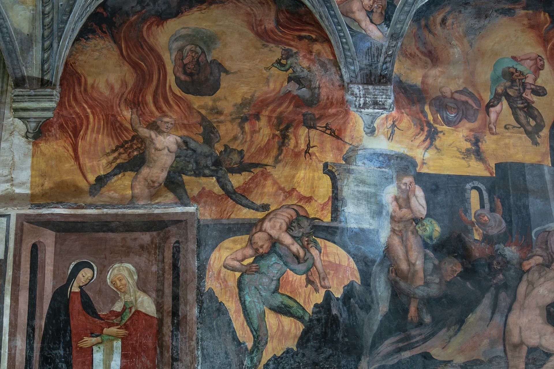 Santuario della Madonna dei Boschi. la "Cappella Sistina".