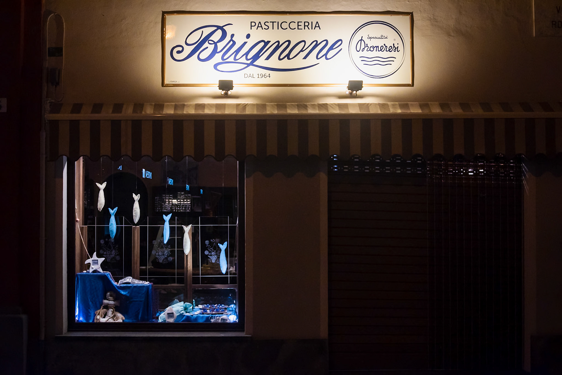Lo storico dronerese al rhum di Brignone.