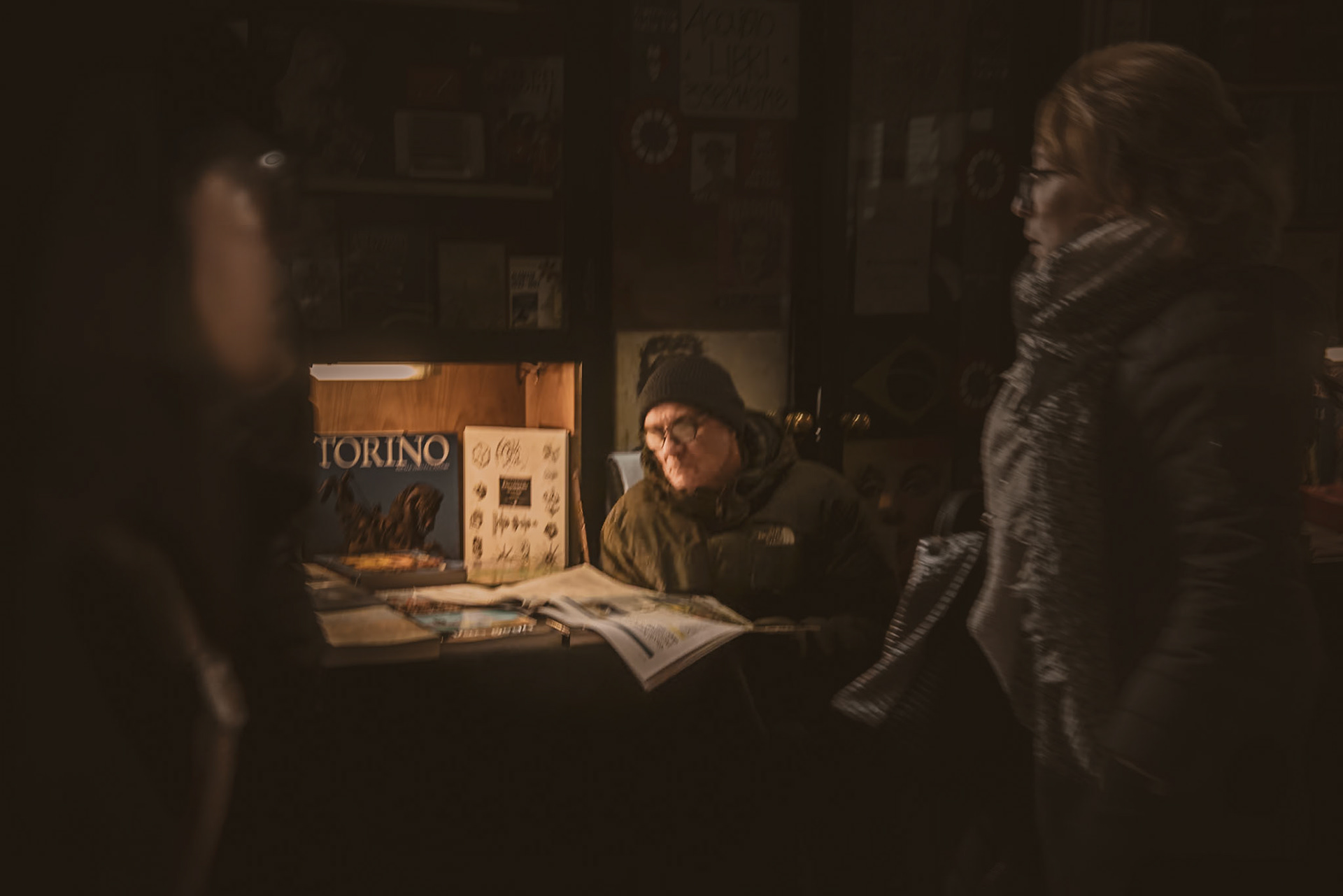 The books seller