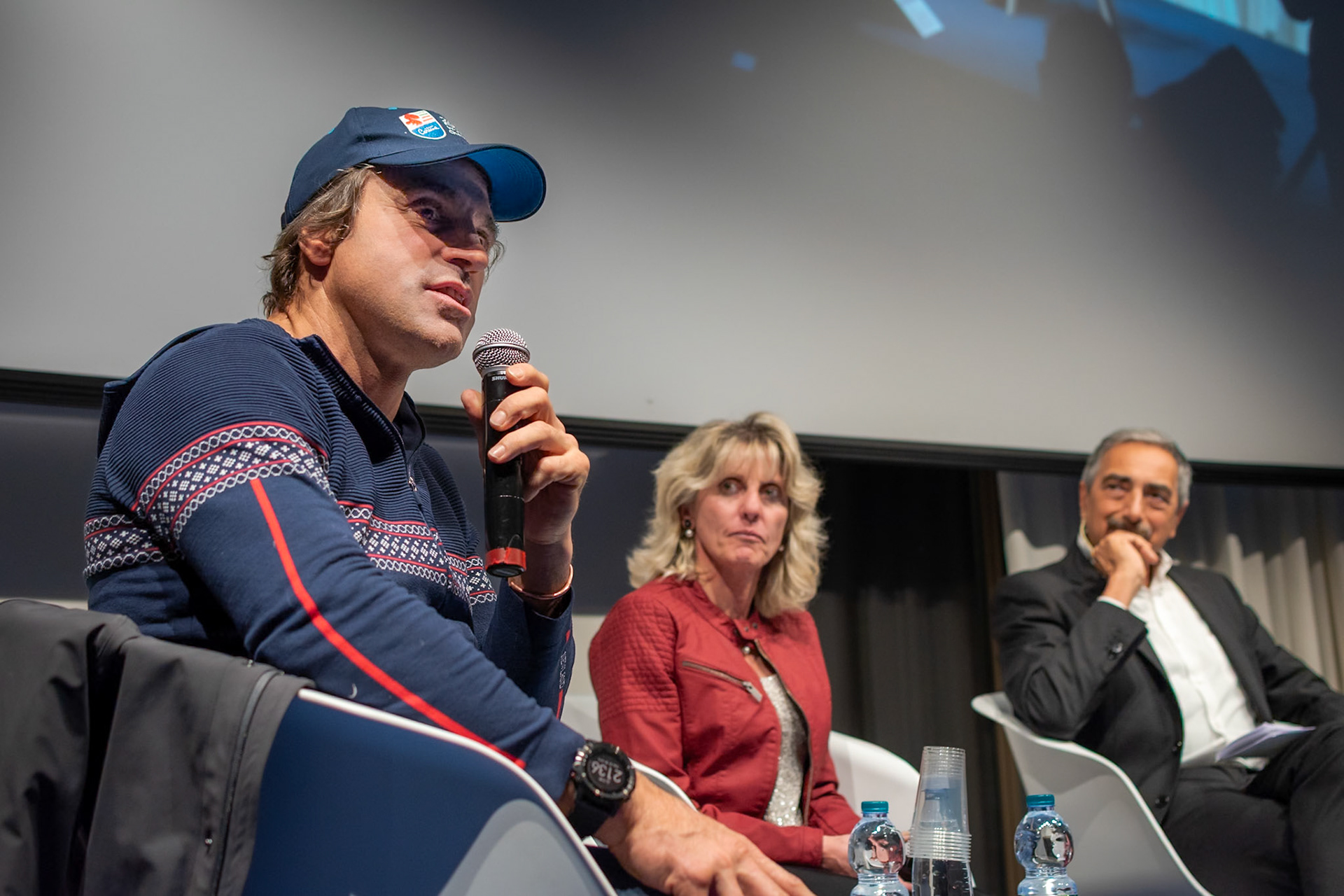 CRISTIAN GHEDINA, STEFANIA BELMONDO E MARINO BARTOLETTI