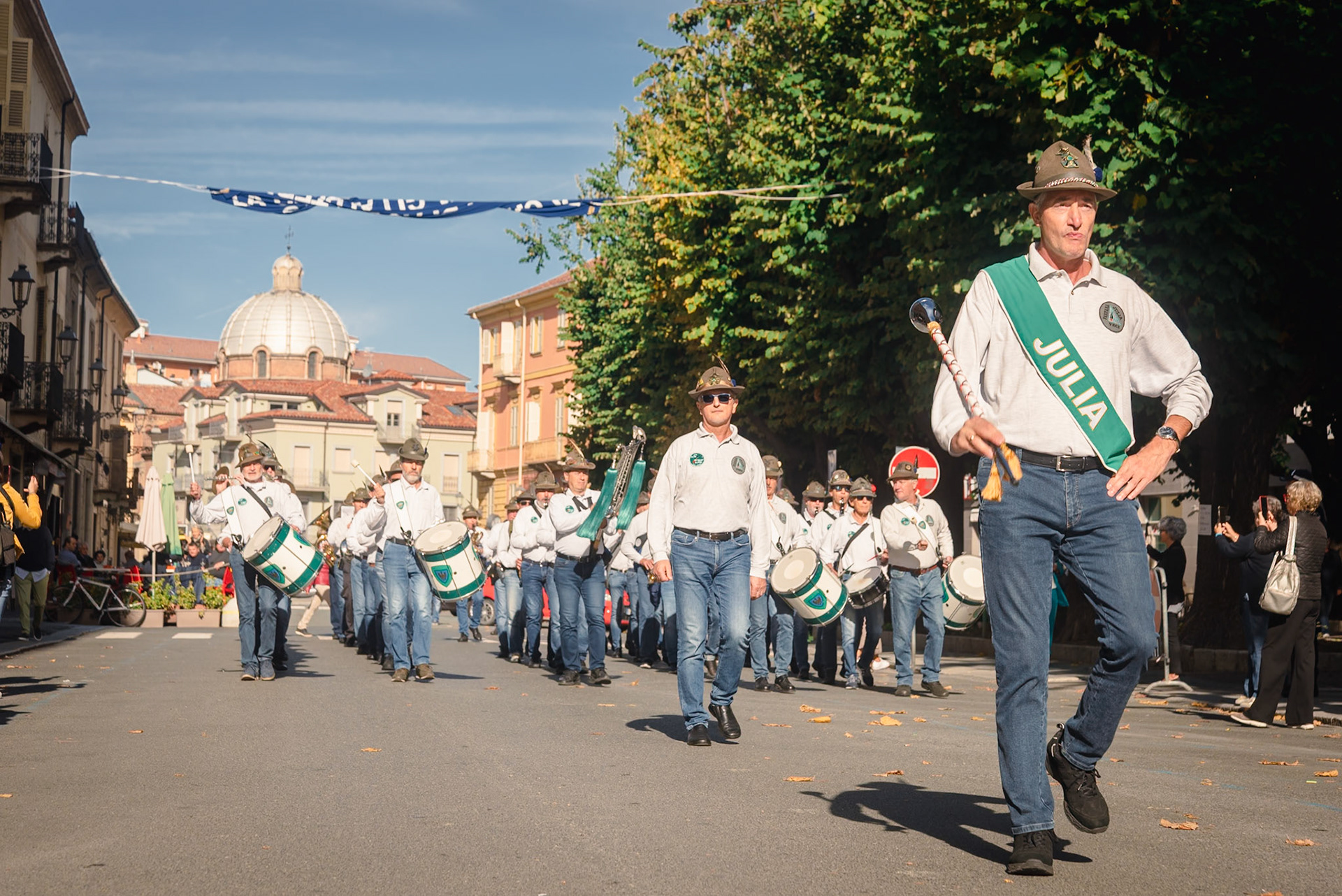 Gli Alpini ad Acqui Terme.