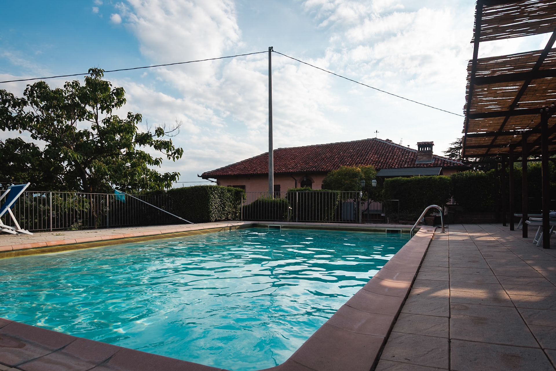 L'Agriturismo delle tenute Bevione che ci ha ospitato.