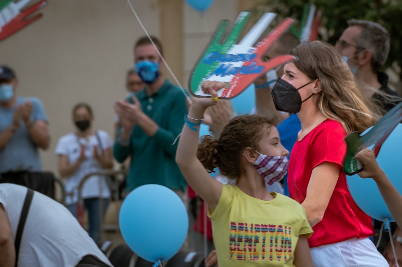 Marta fa accesso tra la sua gente.