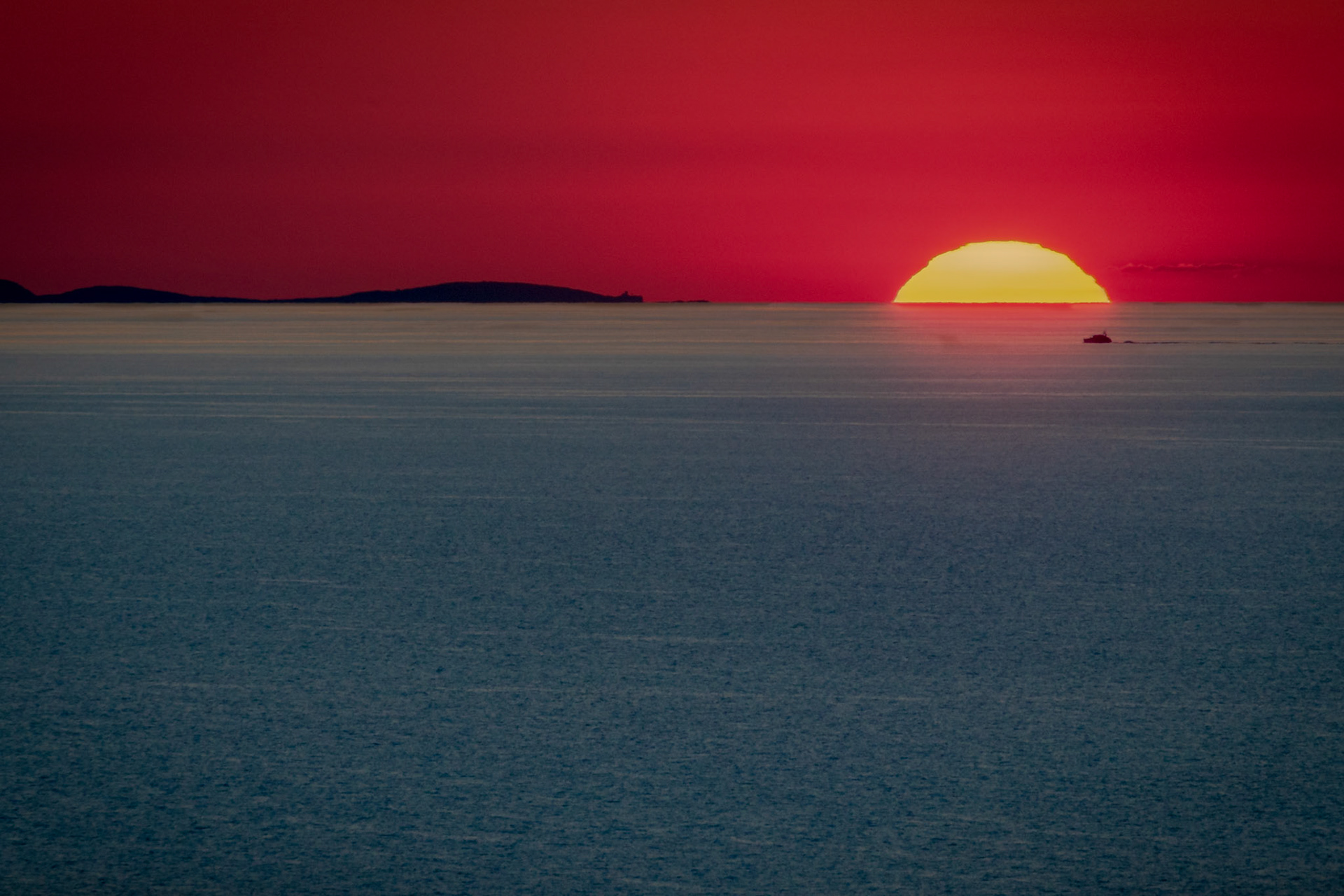 Tramonto sulle Tremiti