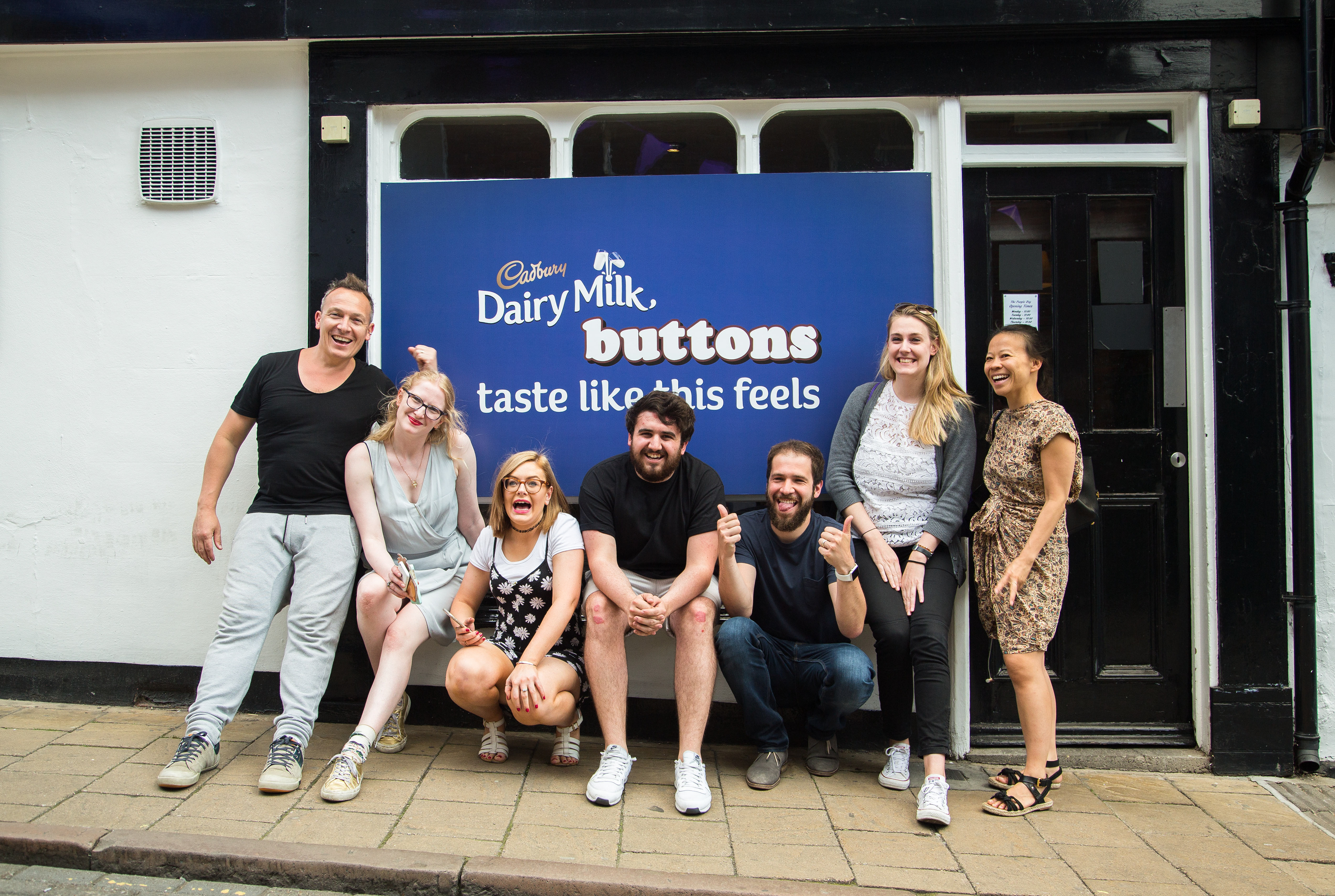 Just part of the incredible team