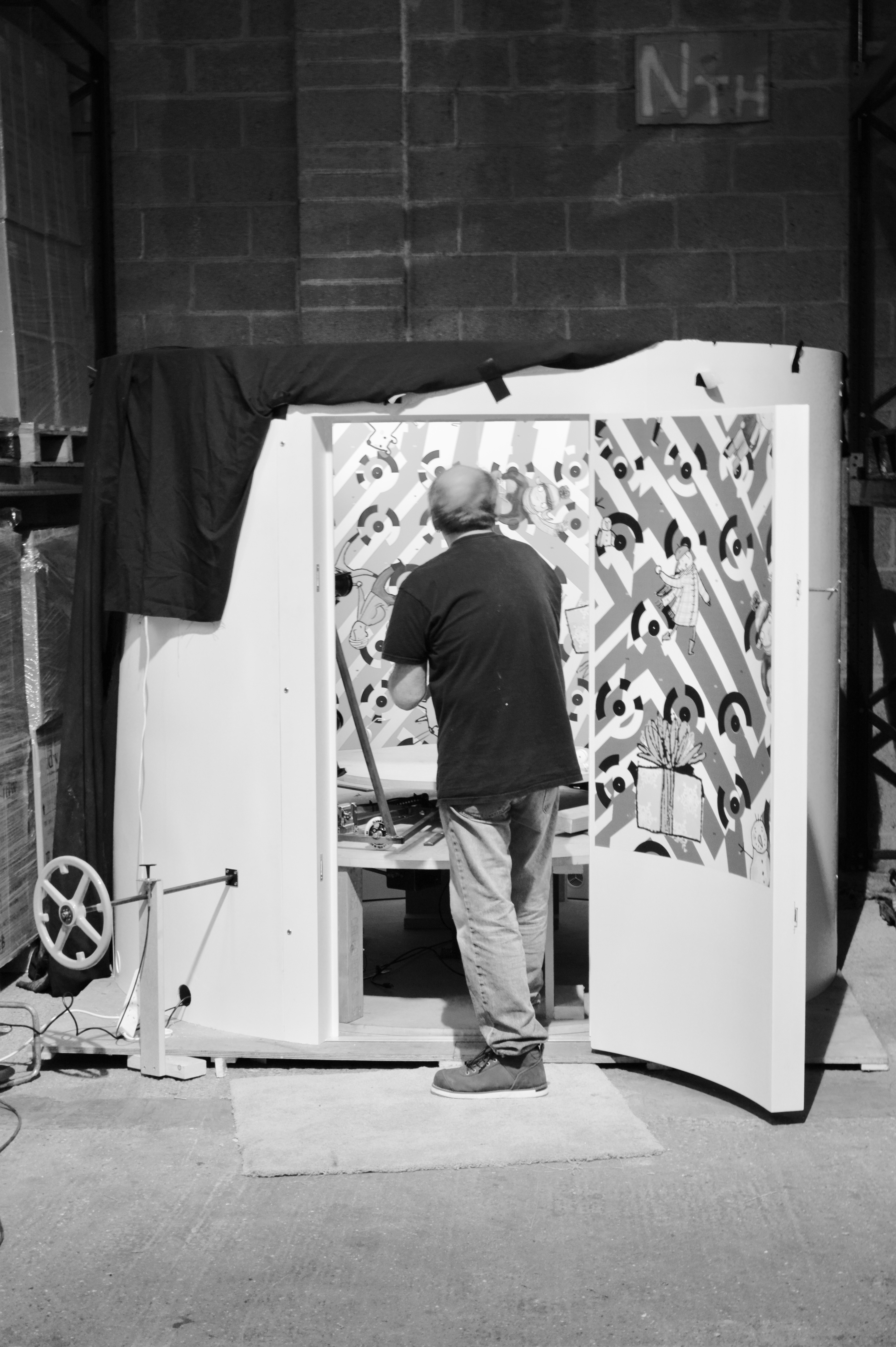 Building the booth