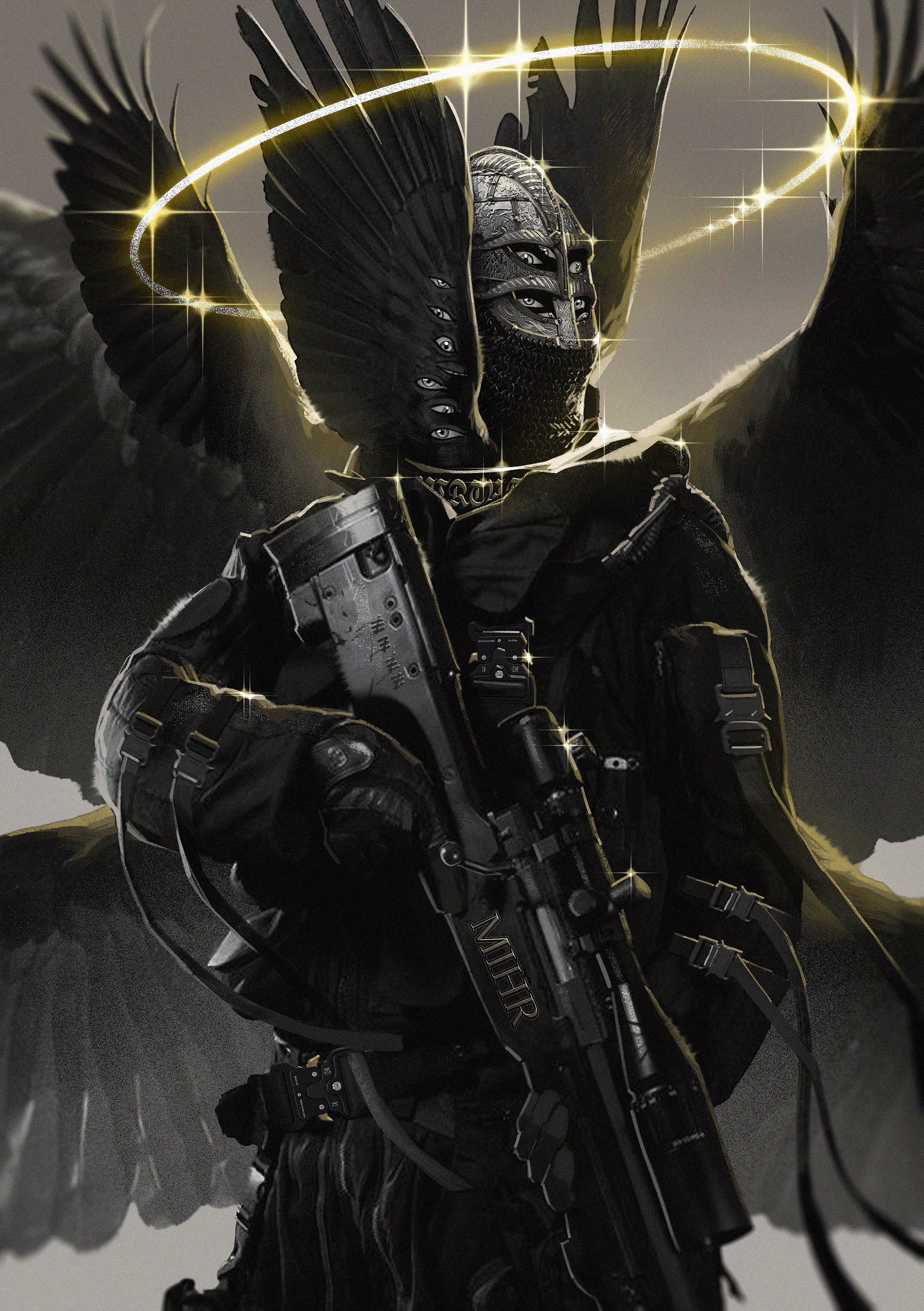 MIHR the Defender (Seraph Guards Team)