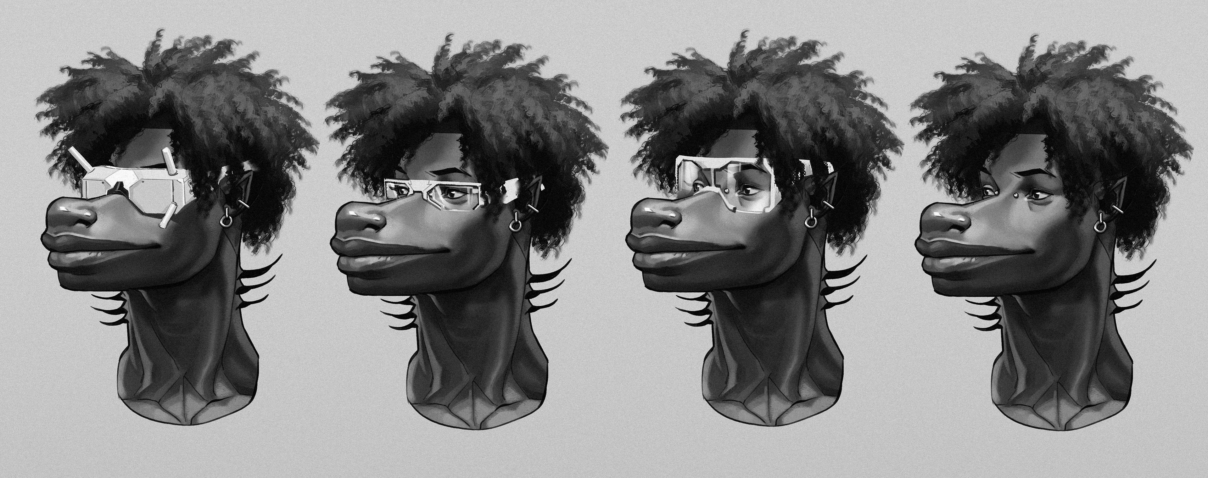 Dimitra's Piloting System (futuristic glasses)