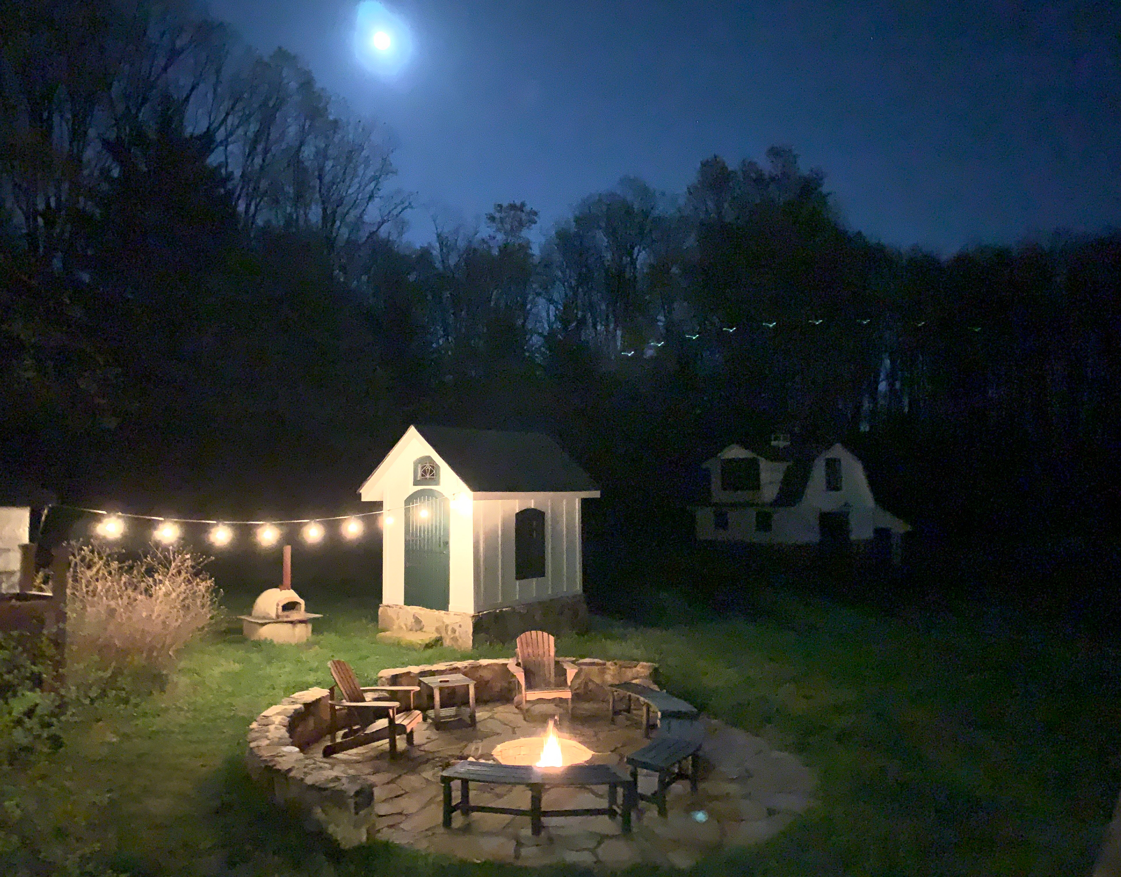 Enjoy a Virginia evening outside under the stars!