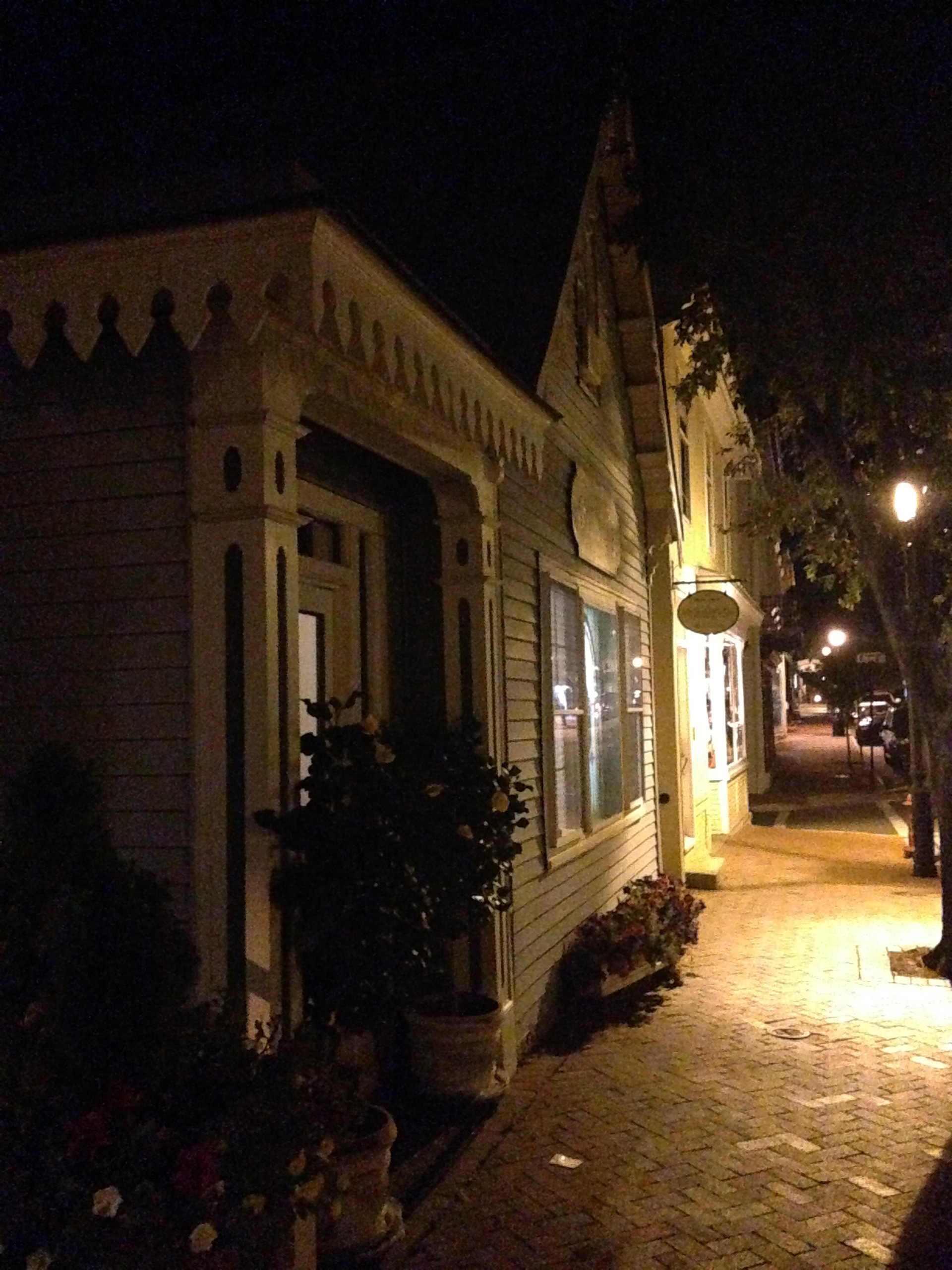 Main Street in Warrenton with lots of lovely shops (eight miles to the south)
