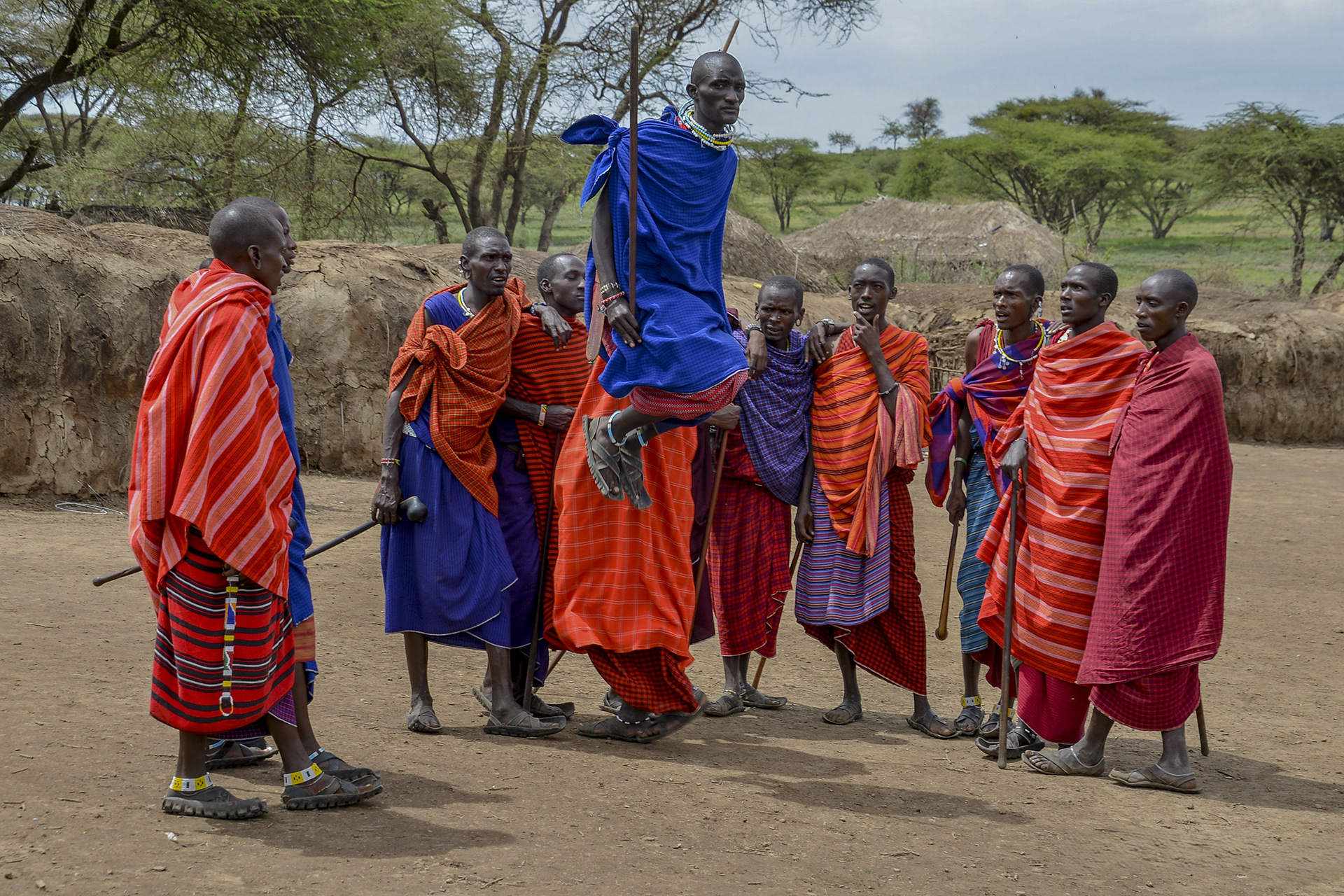 Maasai jumpers-Tanzania