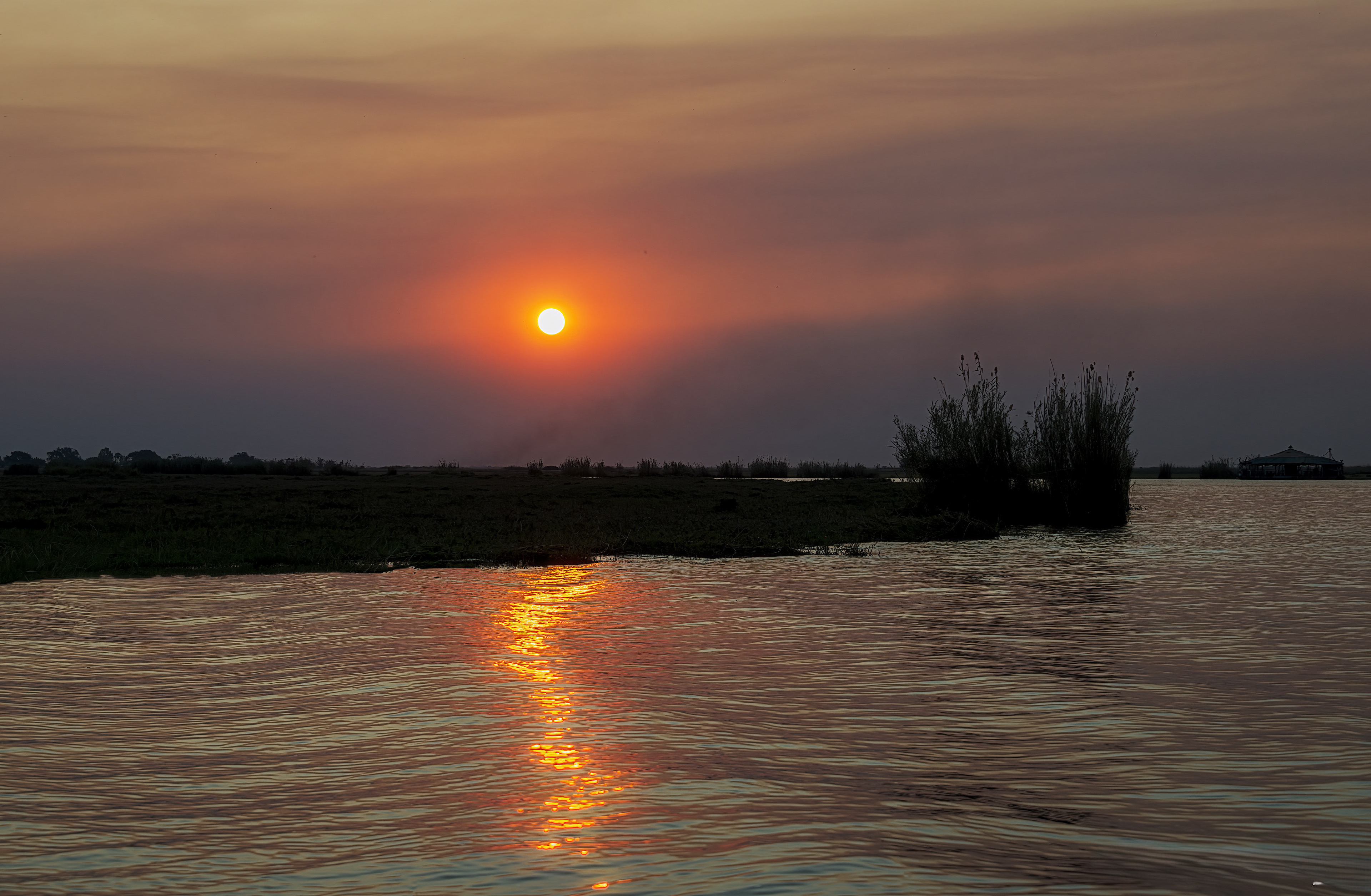 Sunset at Zambezi river-Zimbabwe