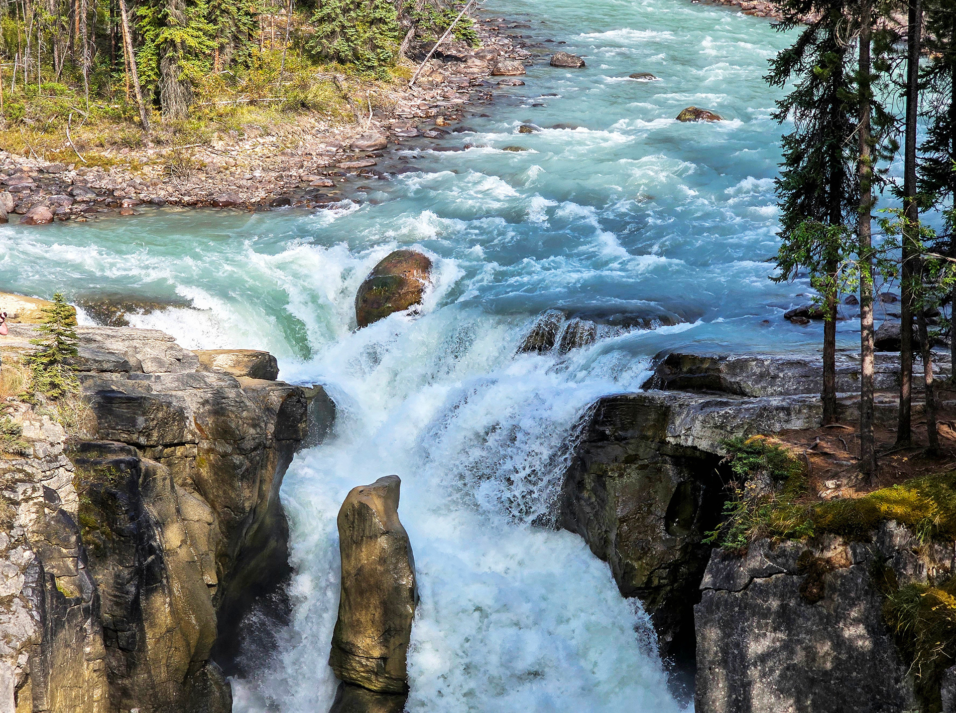 Sunwapta falls-Alberta Canada