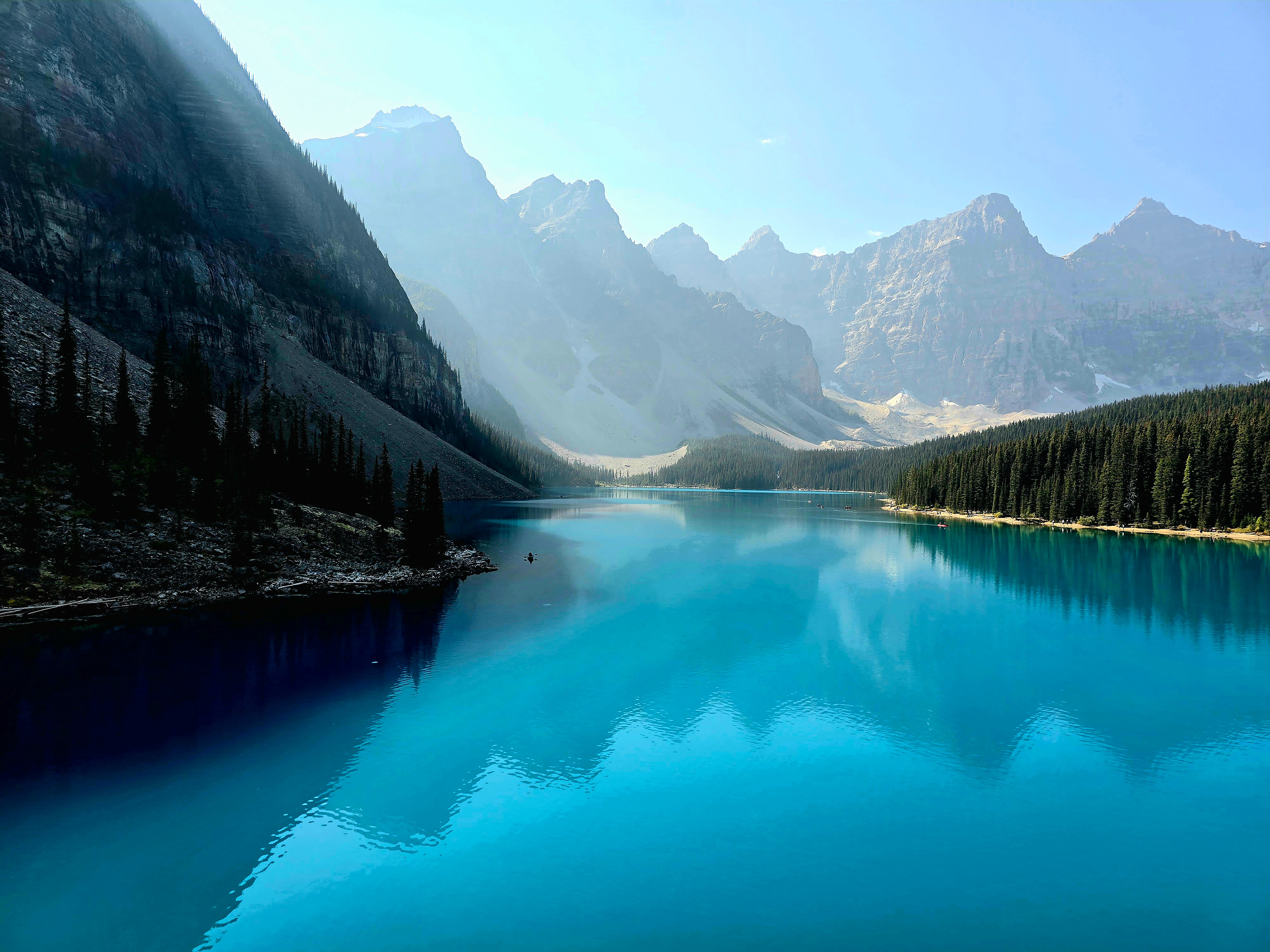 Lake Moraine-Alberta Canada