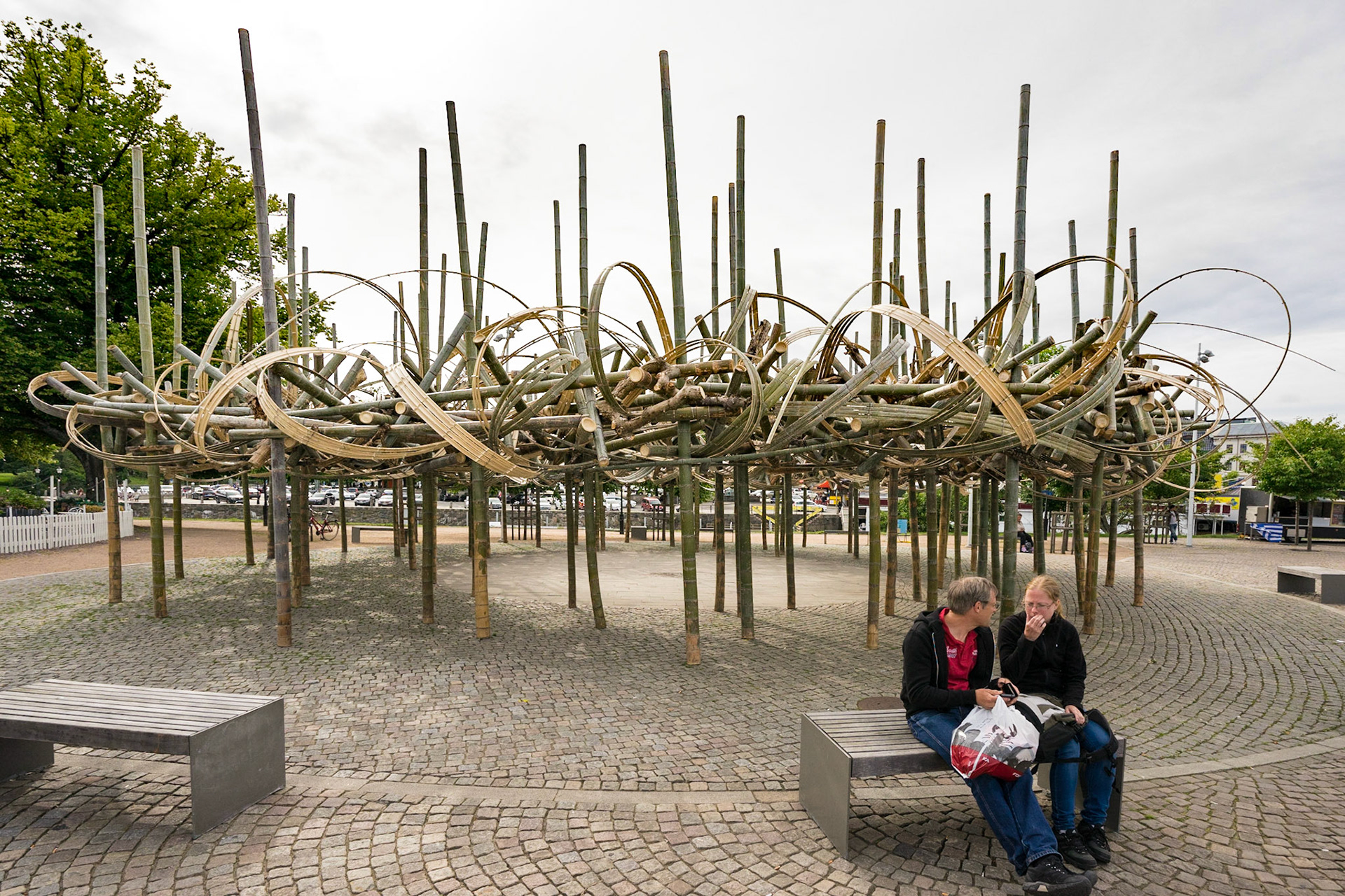 Sanata ve tasarıma çok önem verilen İskandinavya'da, sokakta çok sayıda modern sanat eseri bulmak mümkün.