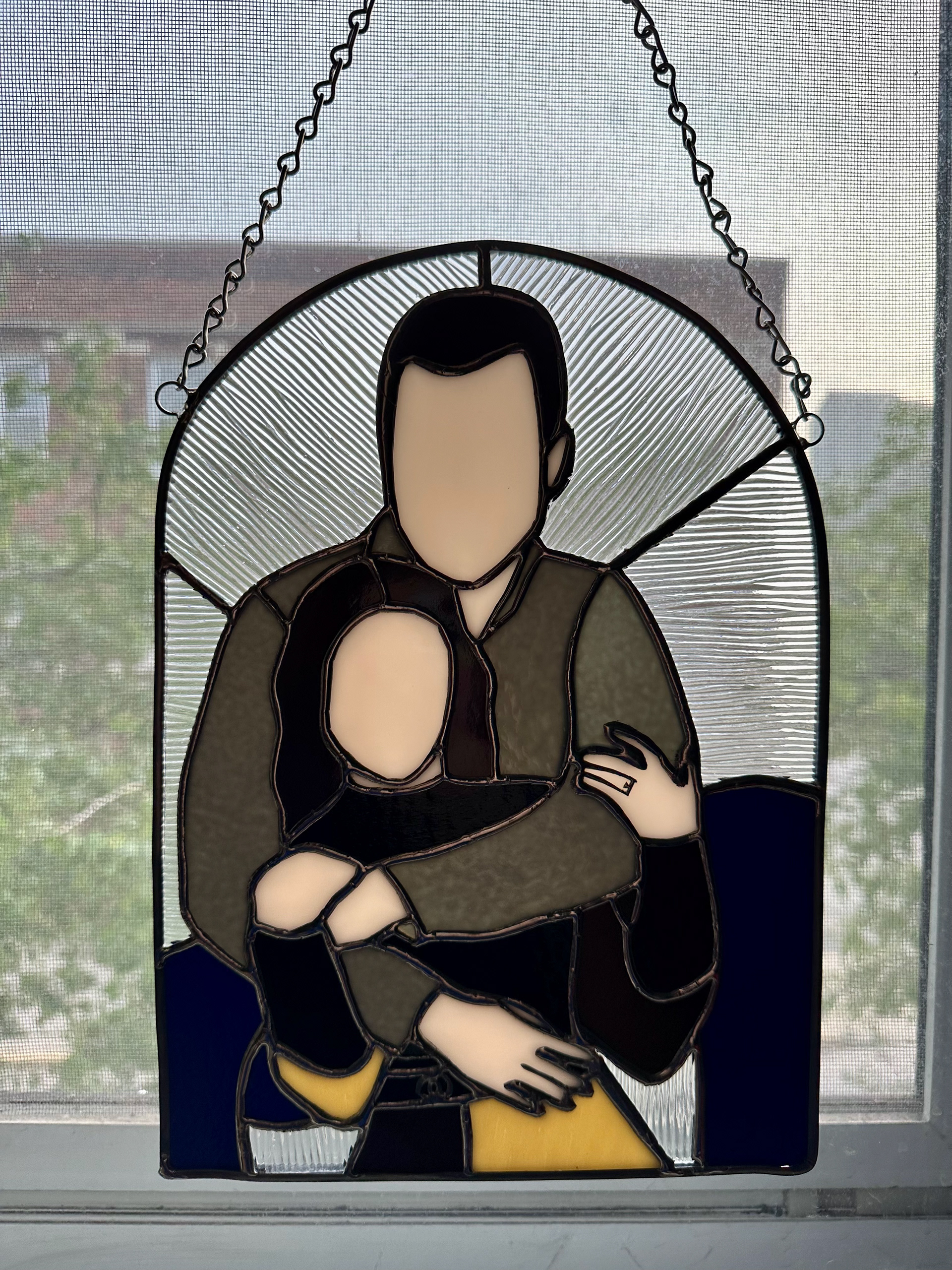 Custom Engagement Photo Trace Over