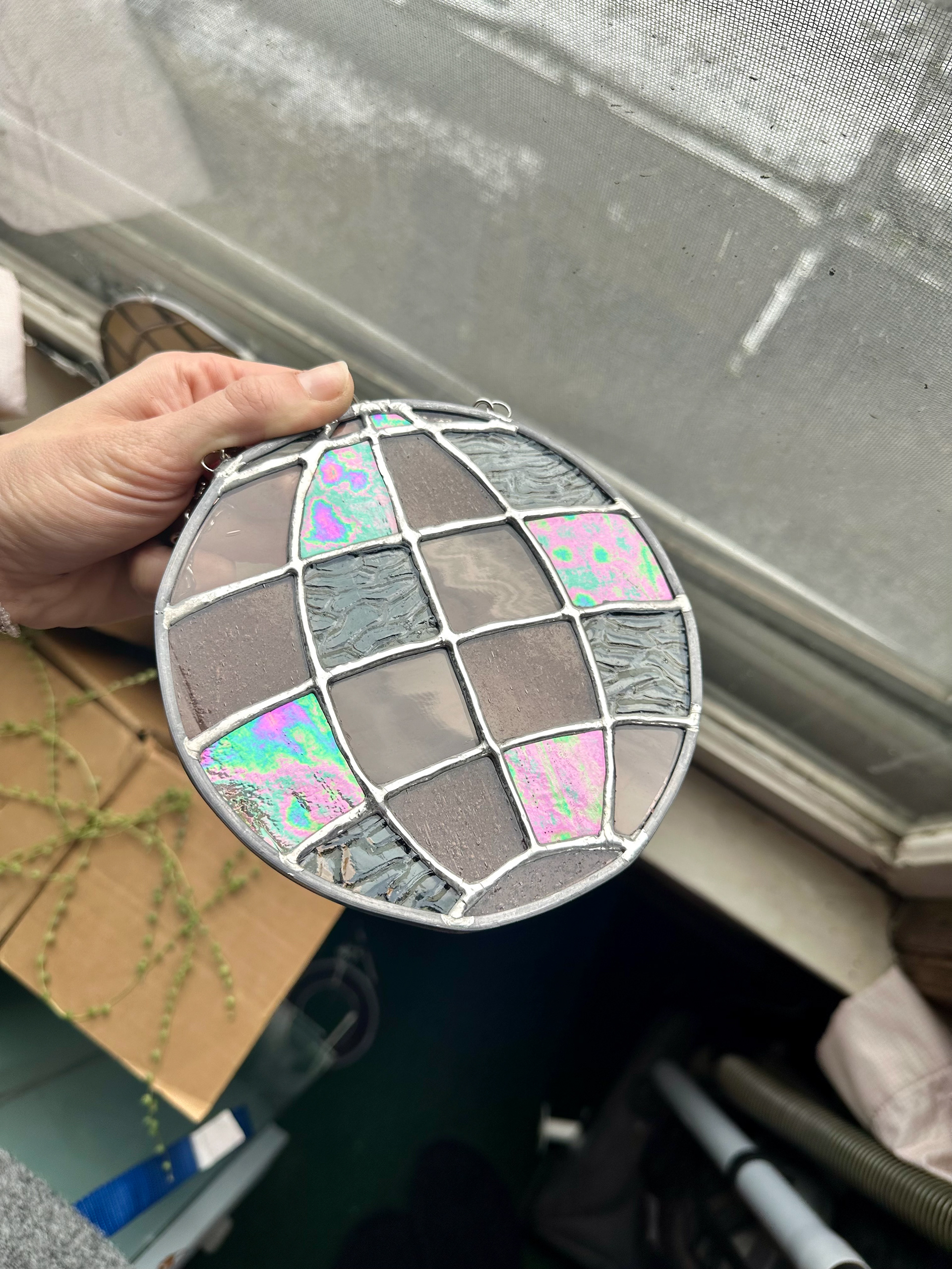 Pale Pink Mini Disco Ball