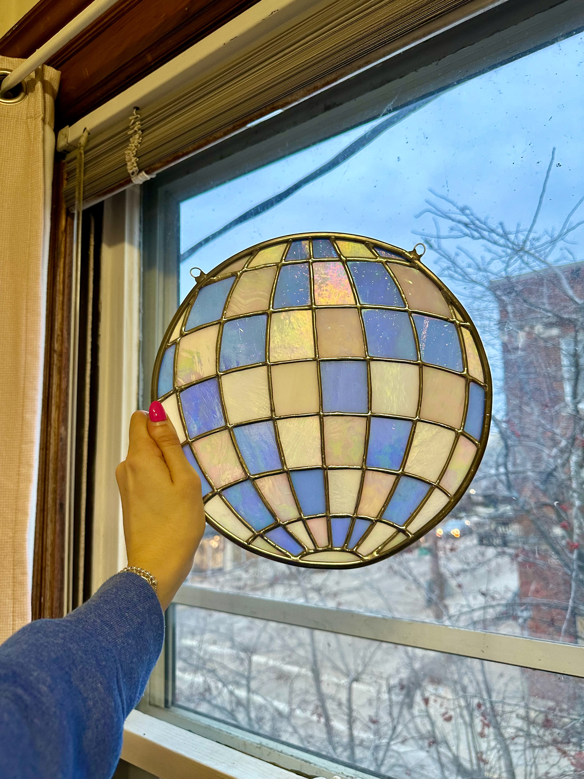 Iridescent Disco Ball #8