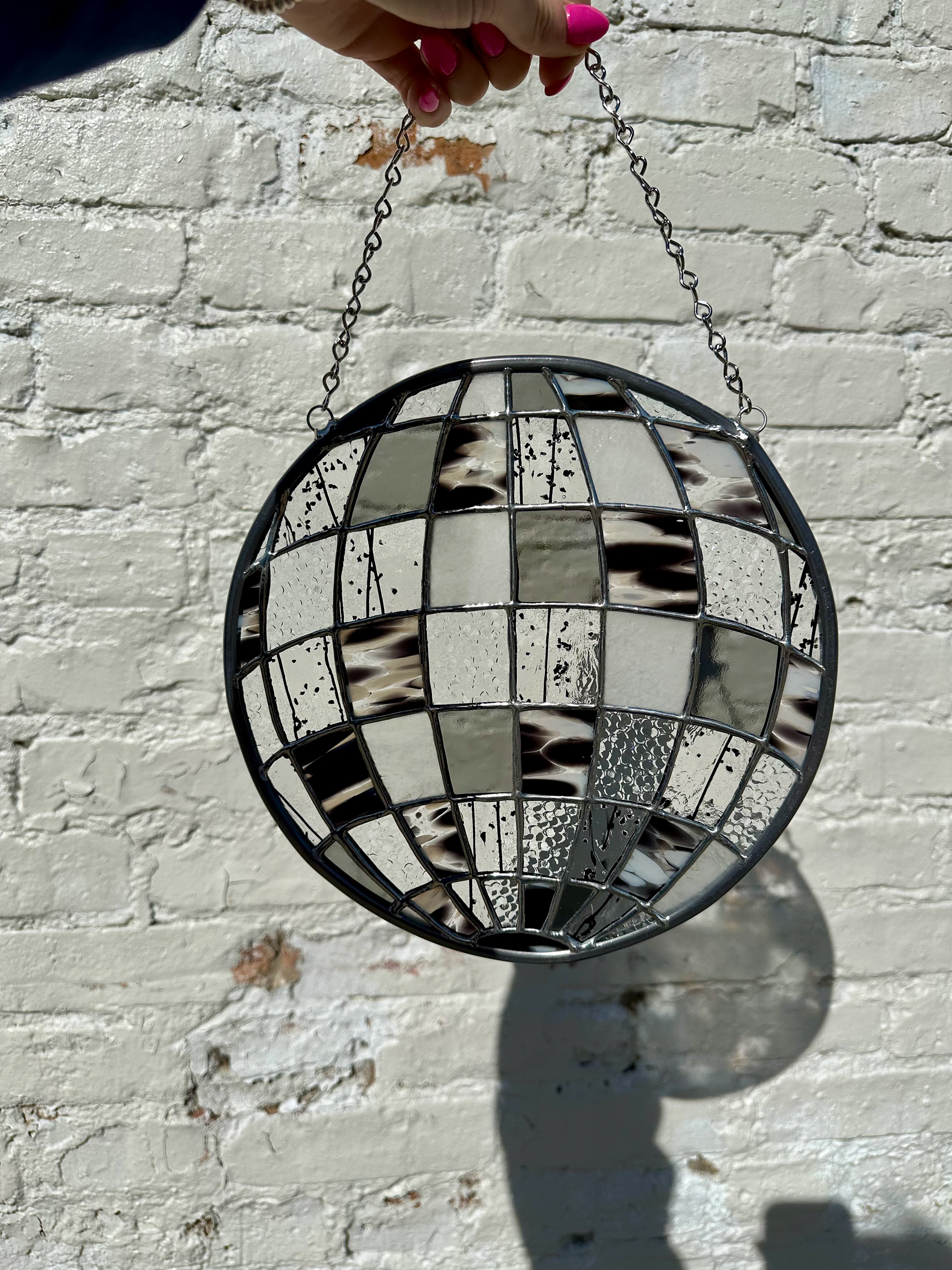 Black & White Disco Ball #11