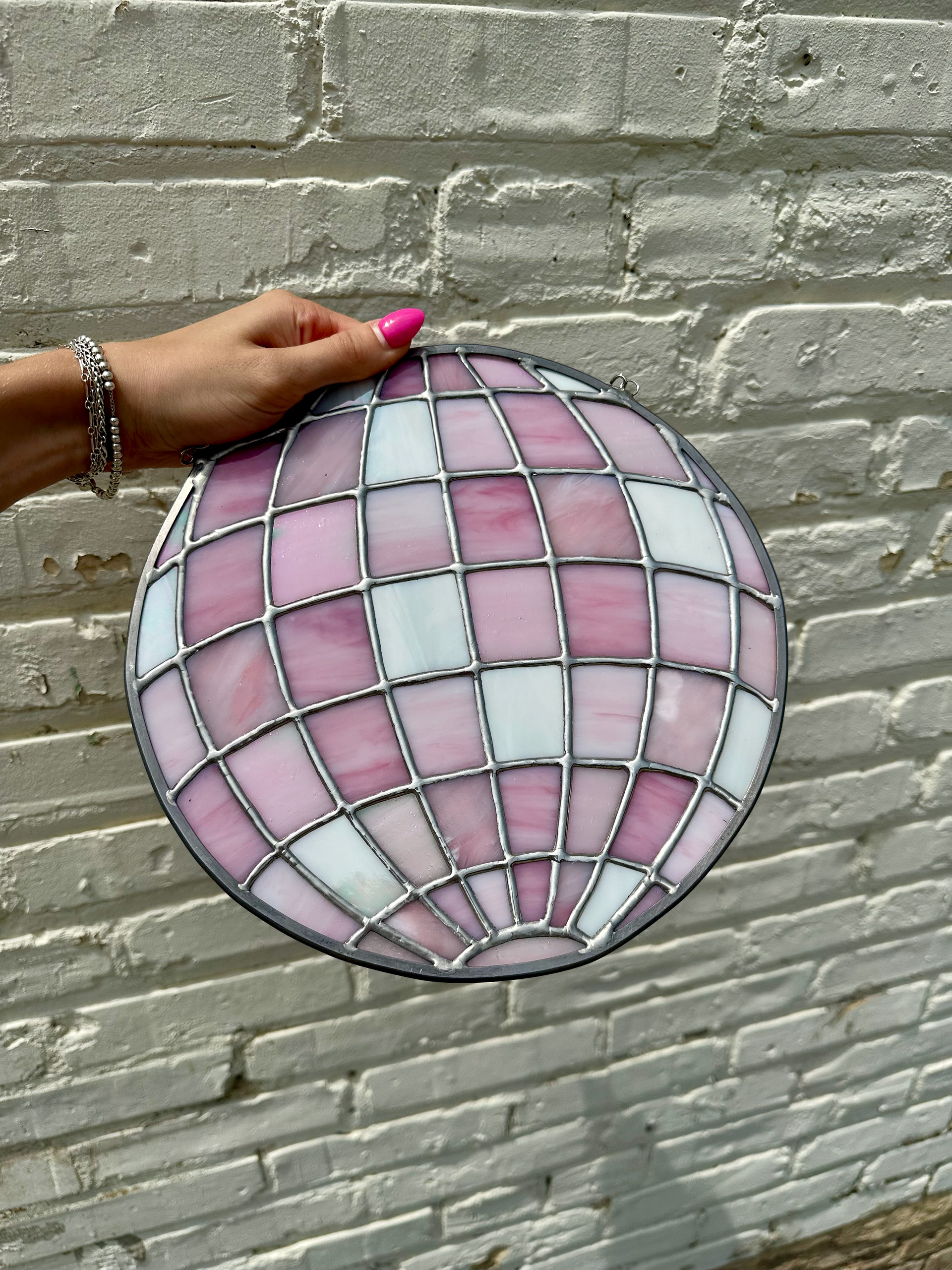 Pinky Disco Ball