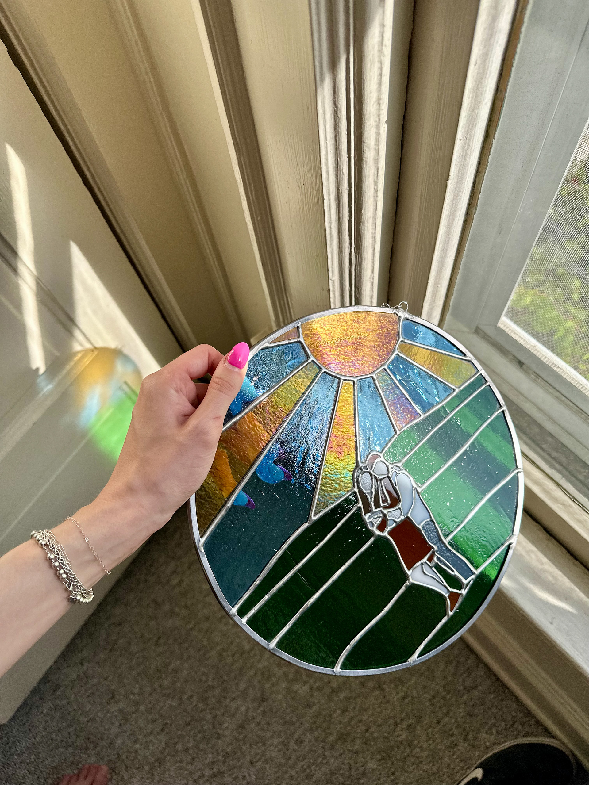 Custom Engagement Photo Trace Over