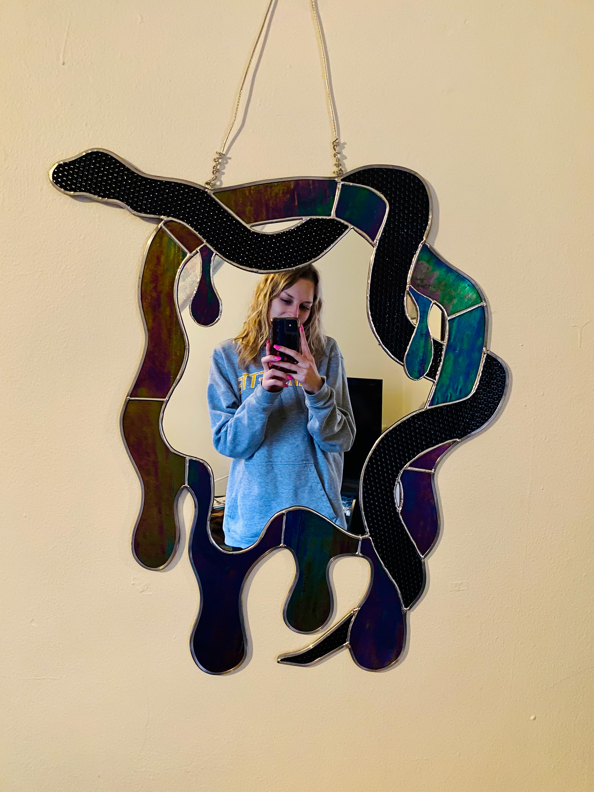 Drip Snake Mirror #3