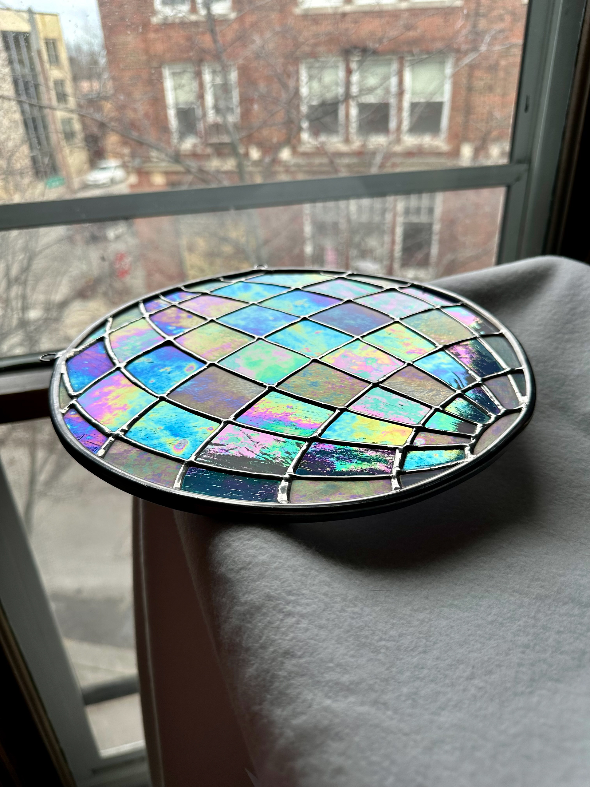 Iridescent Disco Ball #8