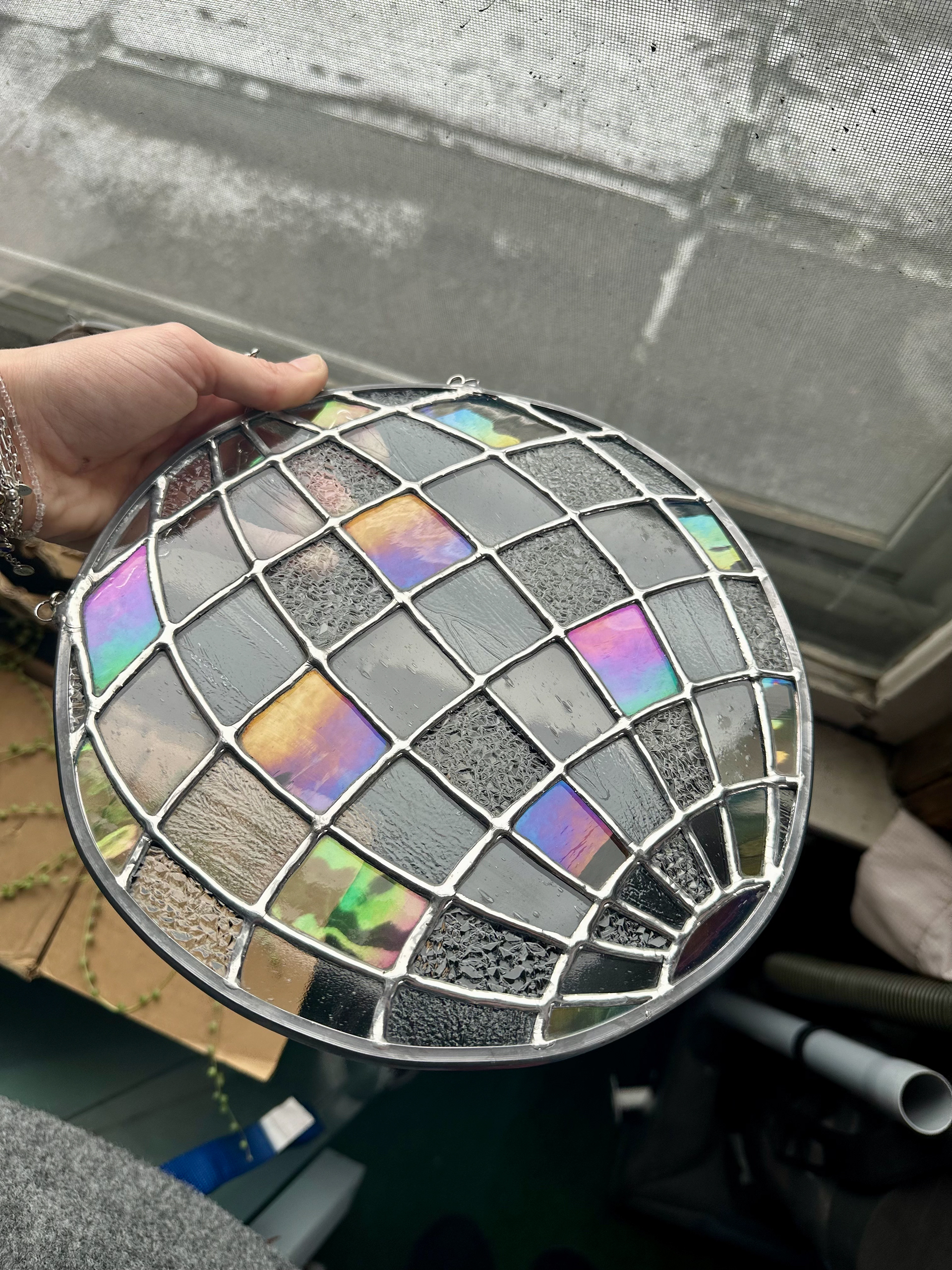 Clear 2 Disco Ball