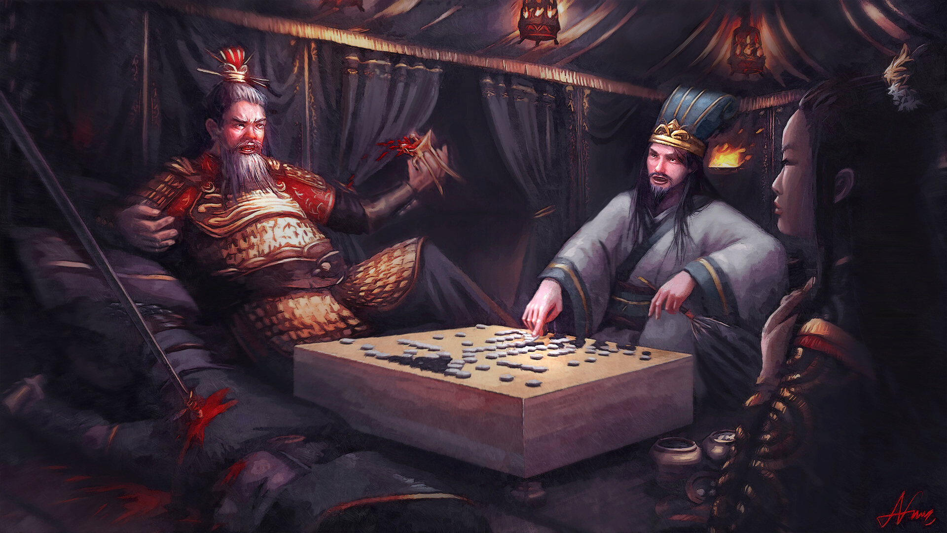 Zhuge Liang and Ma Su's Strategy