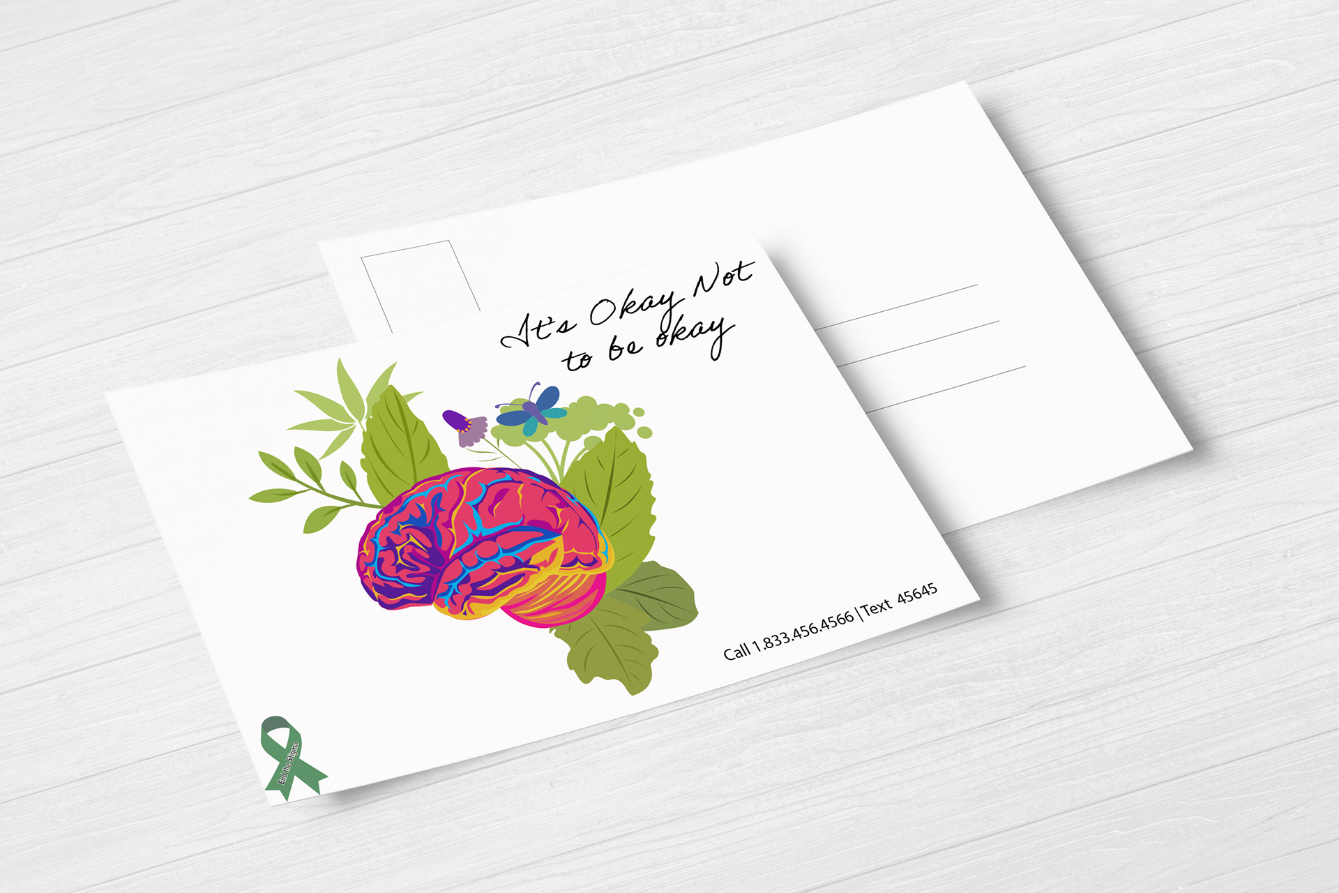 Postcard mockup