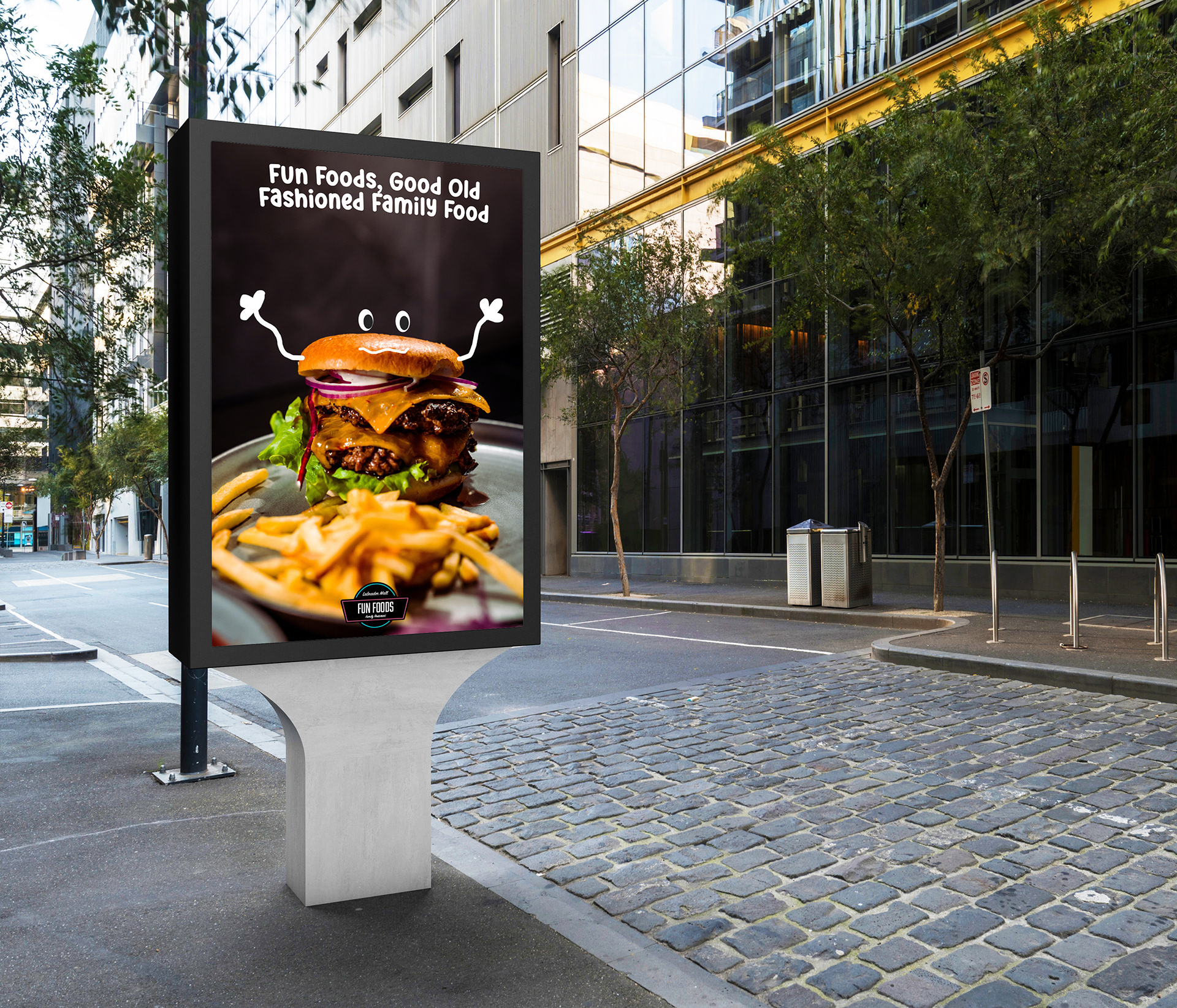 Advert mockup
