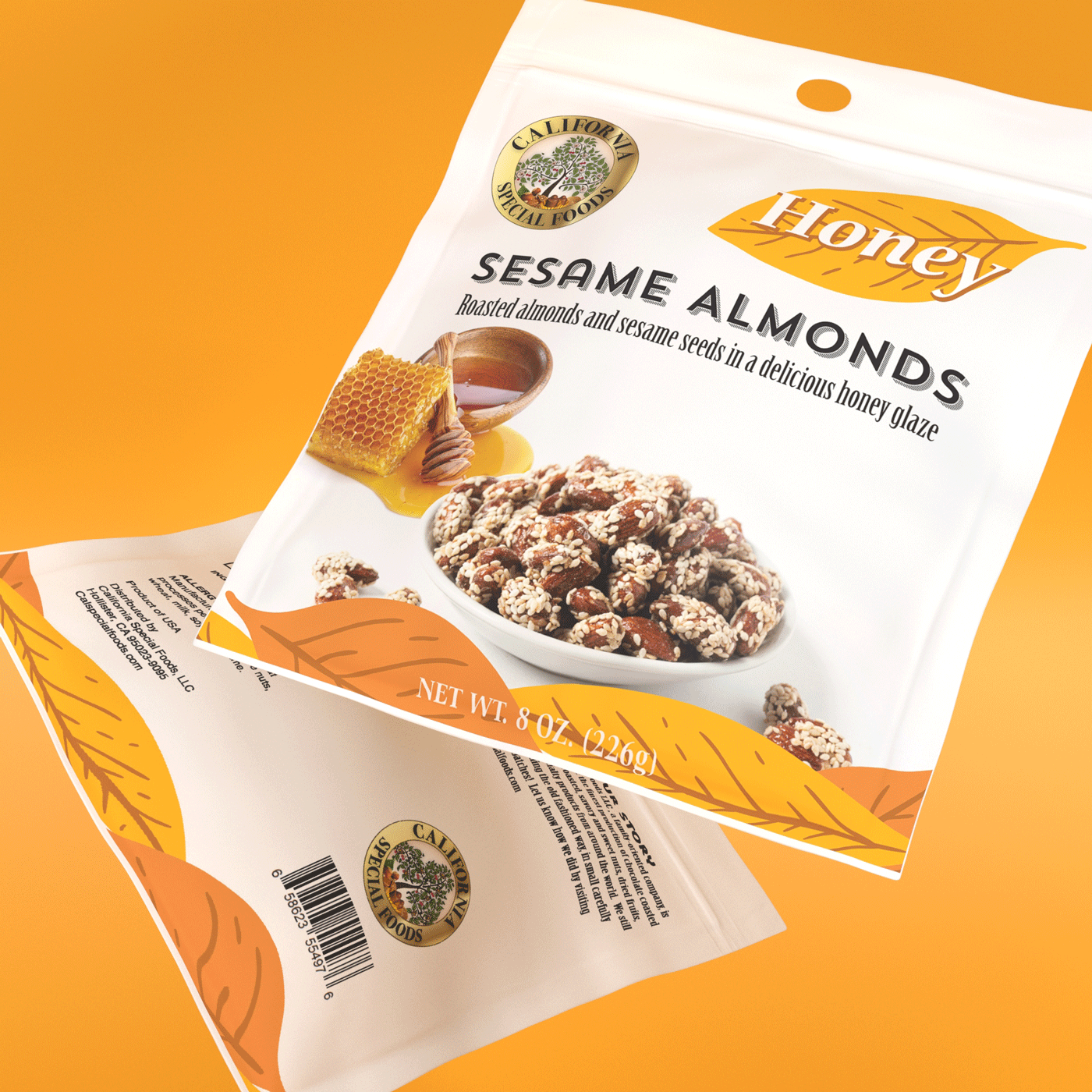 California Special Foods CPG packaging design system
