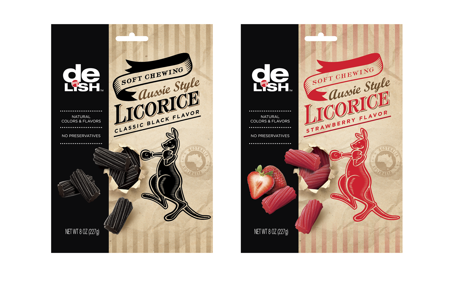 Delish Soft Licorice Packaging Design CBX Walgreens